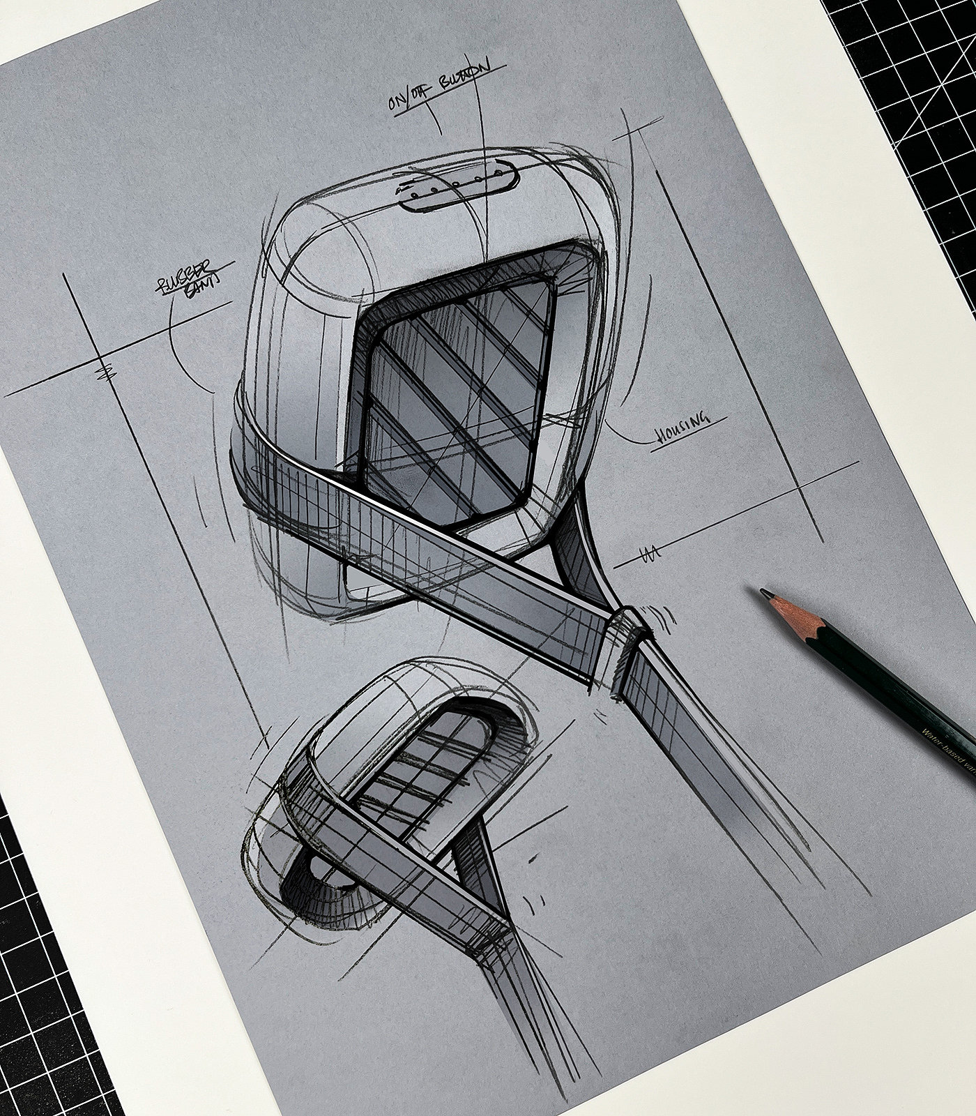Hand drawn，sketch，industrial design，product design，