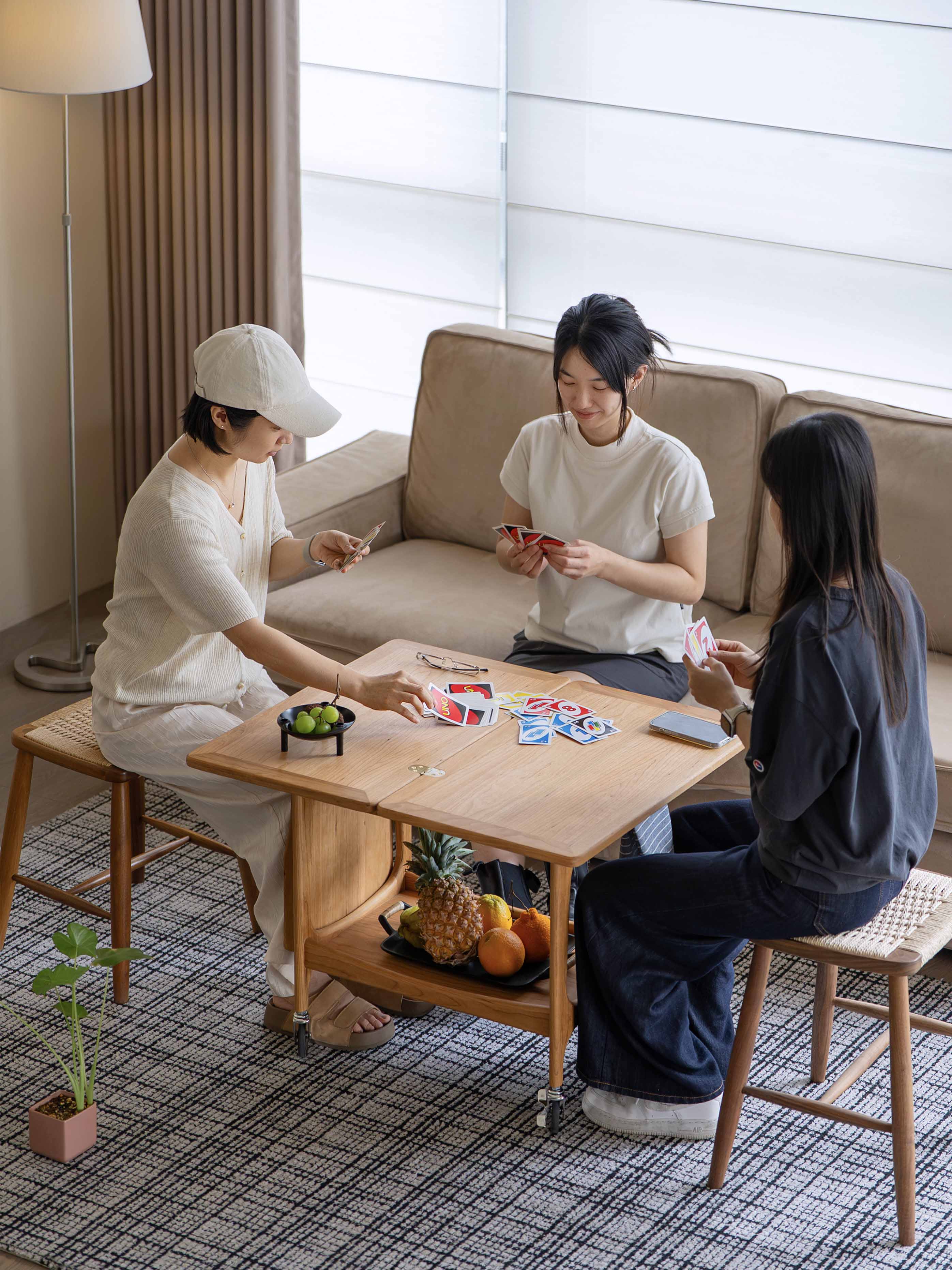 Original design，Black walnut furniture，medieval furniture，Solid wood furniture，Residential Furniture，furniture design ，Trolley，