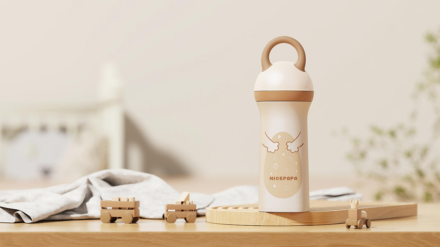 Children's water cup，product design，Cup design，