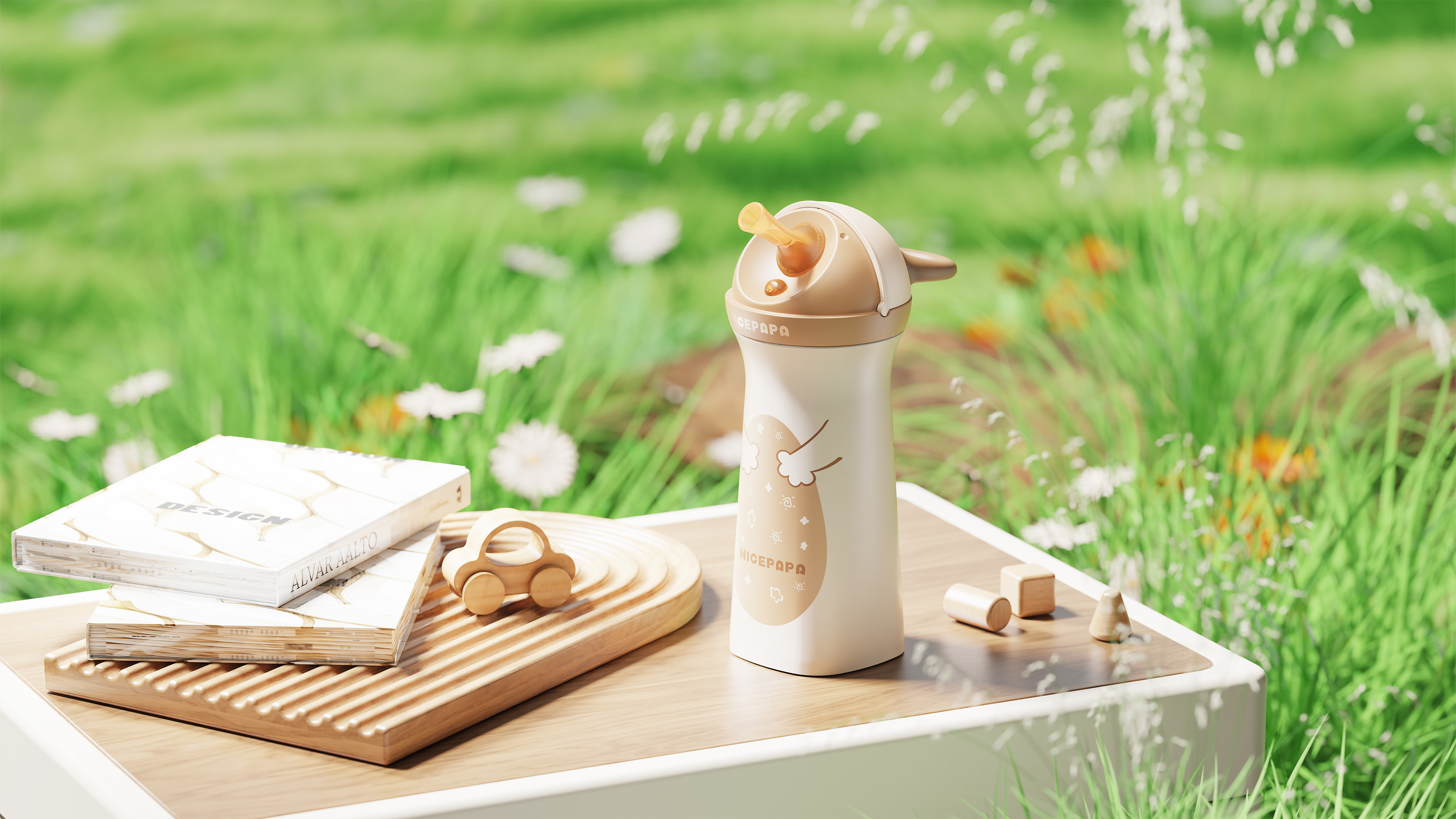 Children's water cup，product design，Cup design，