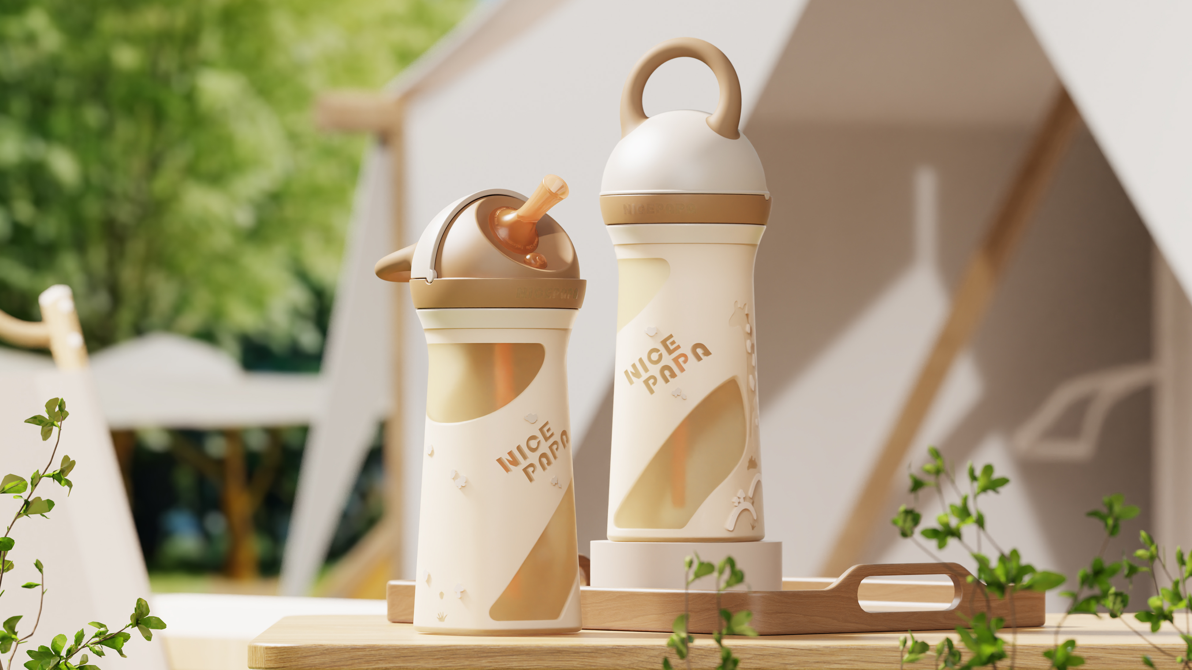 Children's water cup，product design，Cup design，