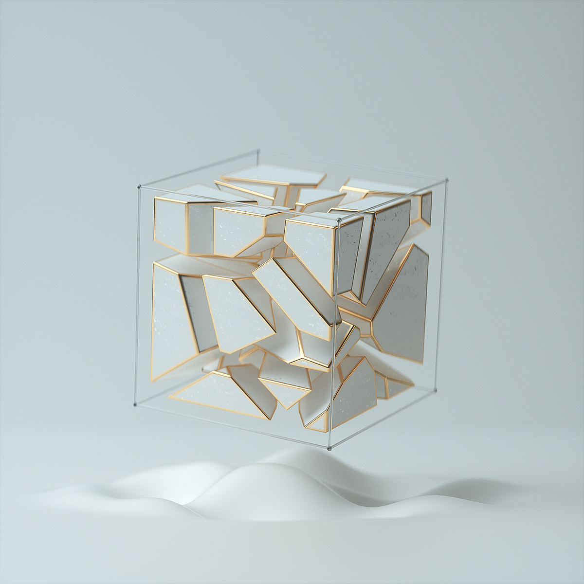 渲染，daily render，练习，作品，