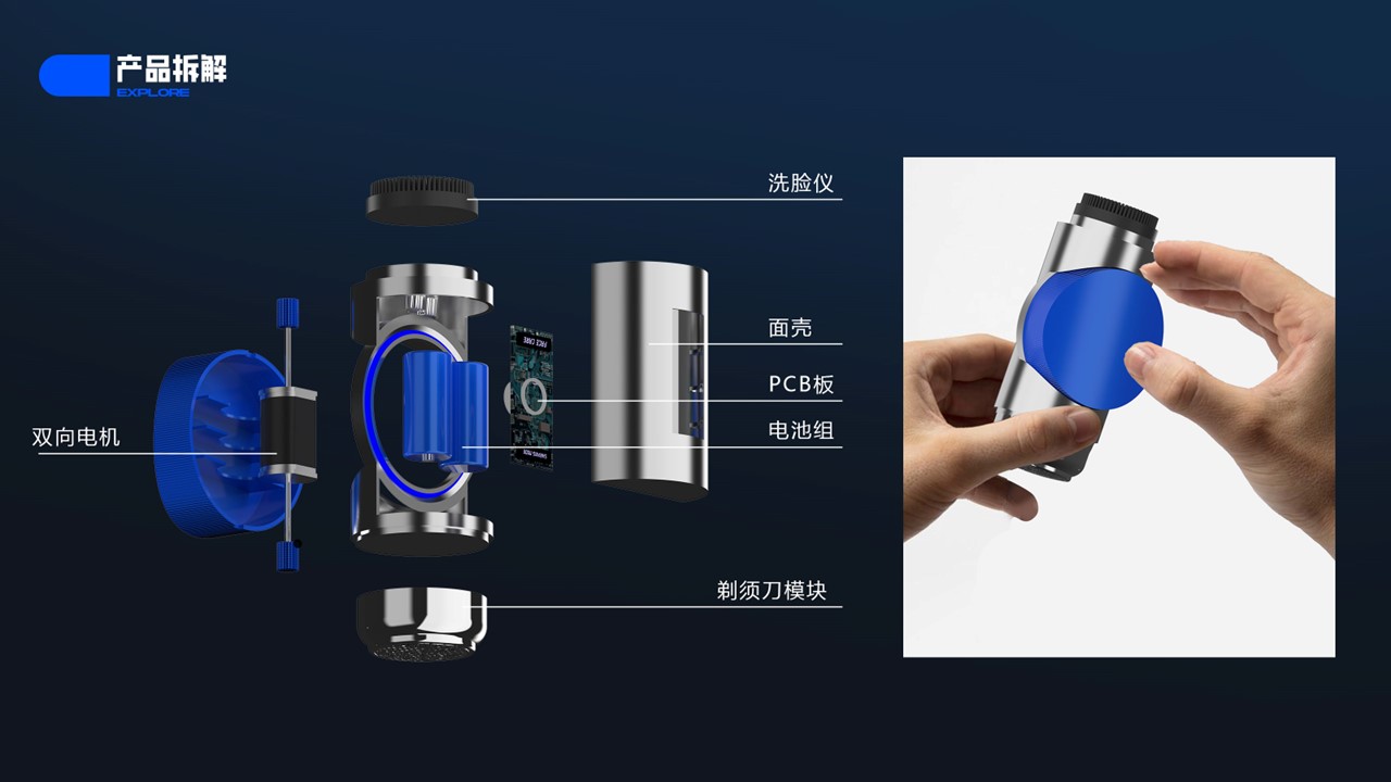 razor，Face washing instrument，Men's care，Cleanser，