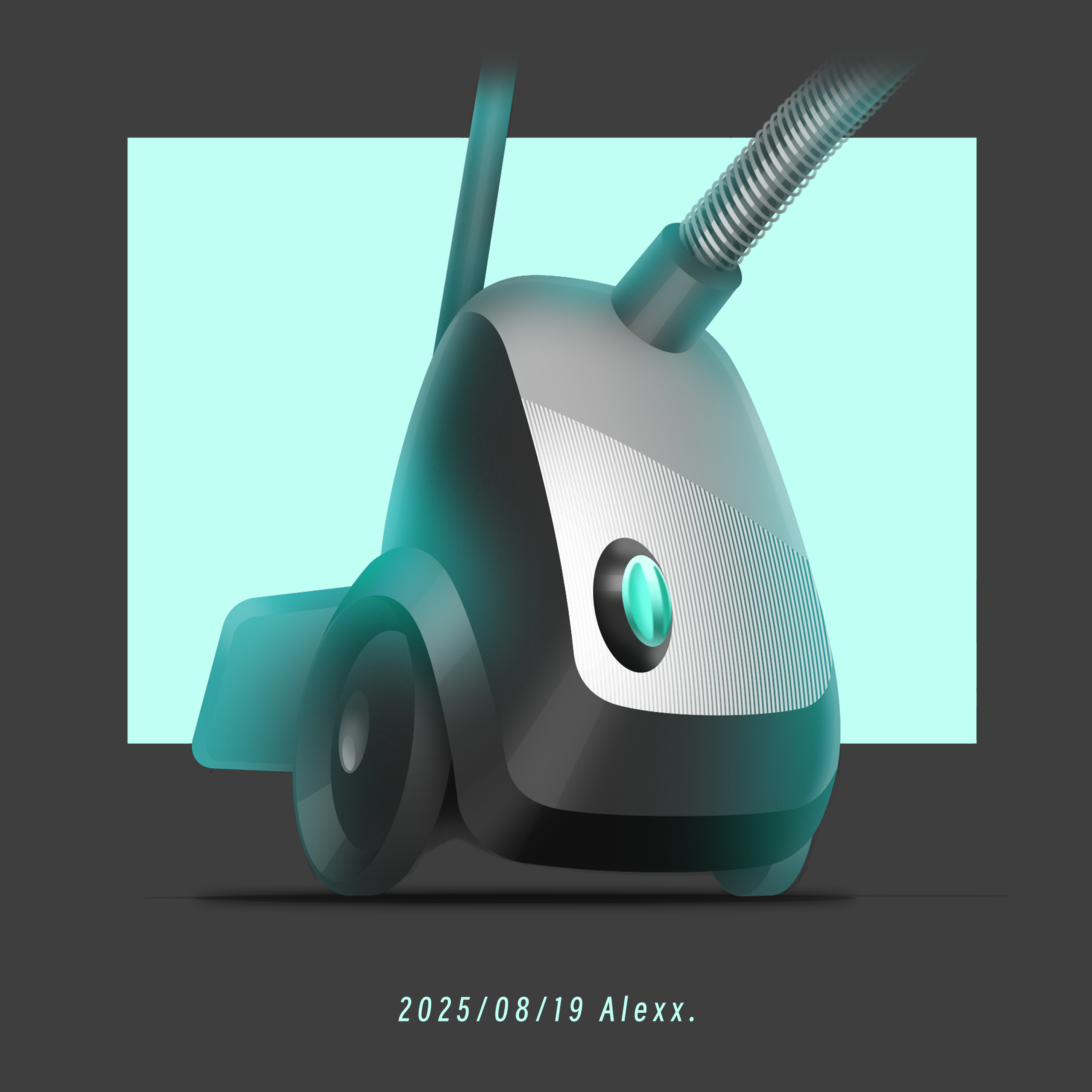 sketch，photoshop，Vacuum cleaner，