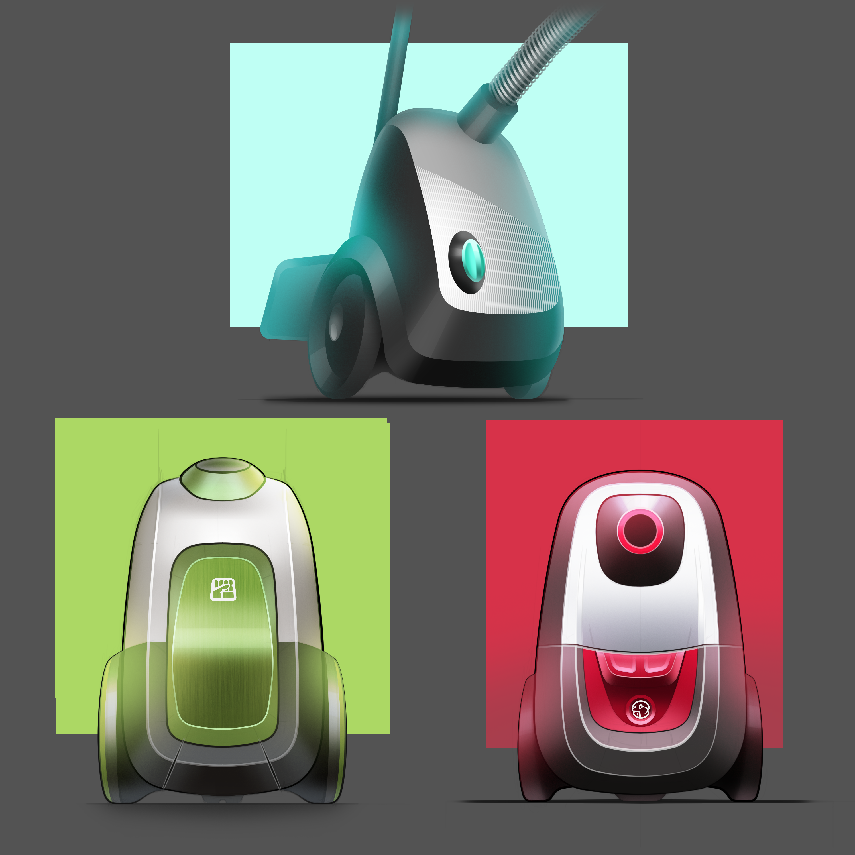 sketch，photoshop，Vacuum cleaner，