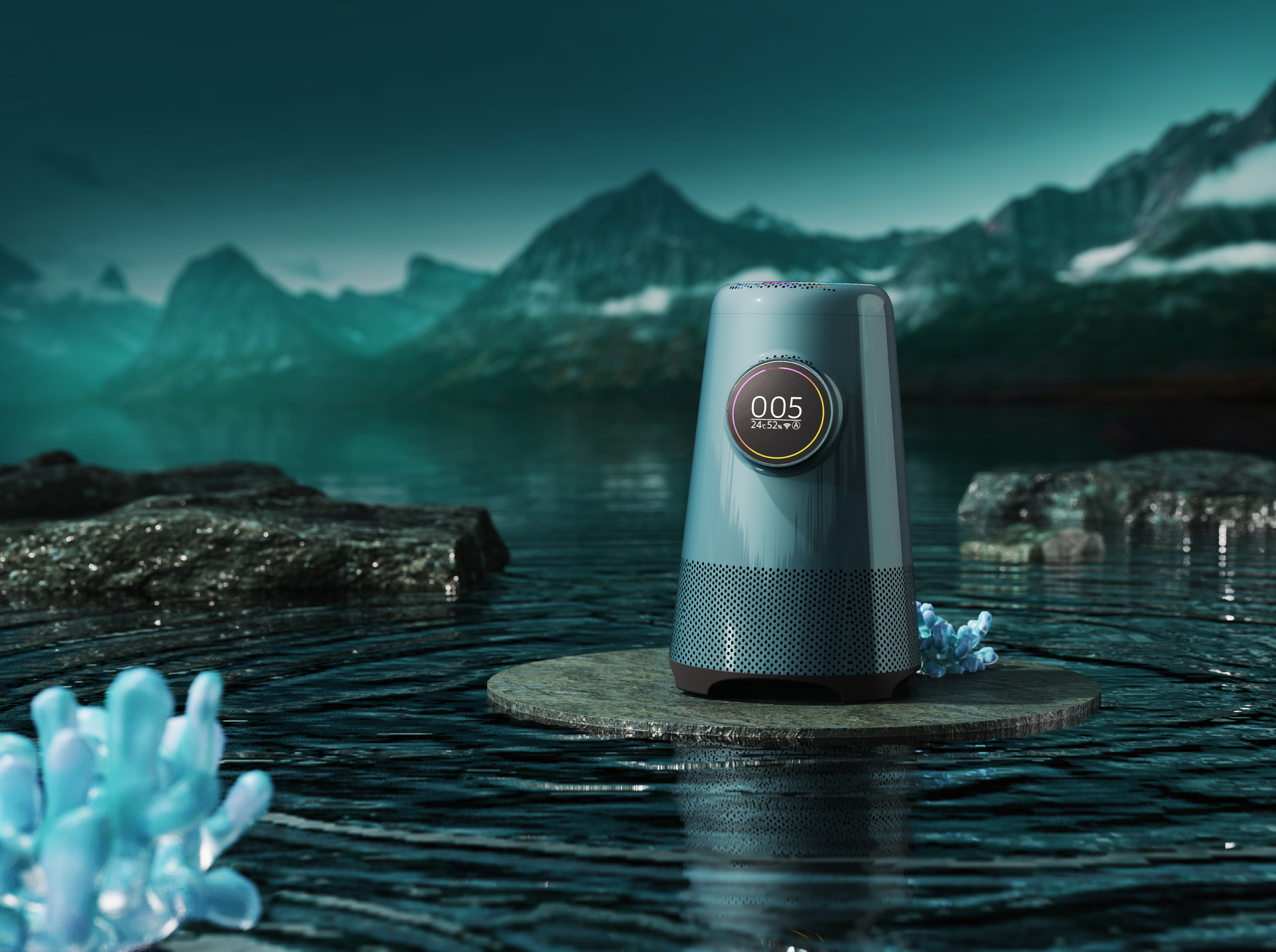 Keyshot rendering，Keyshot scene rendering，Render，industrial design，product design，