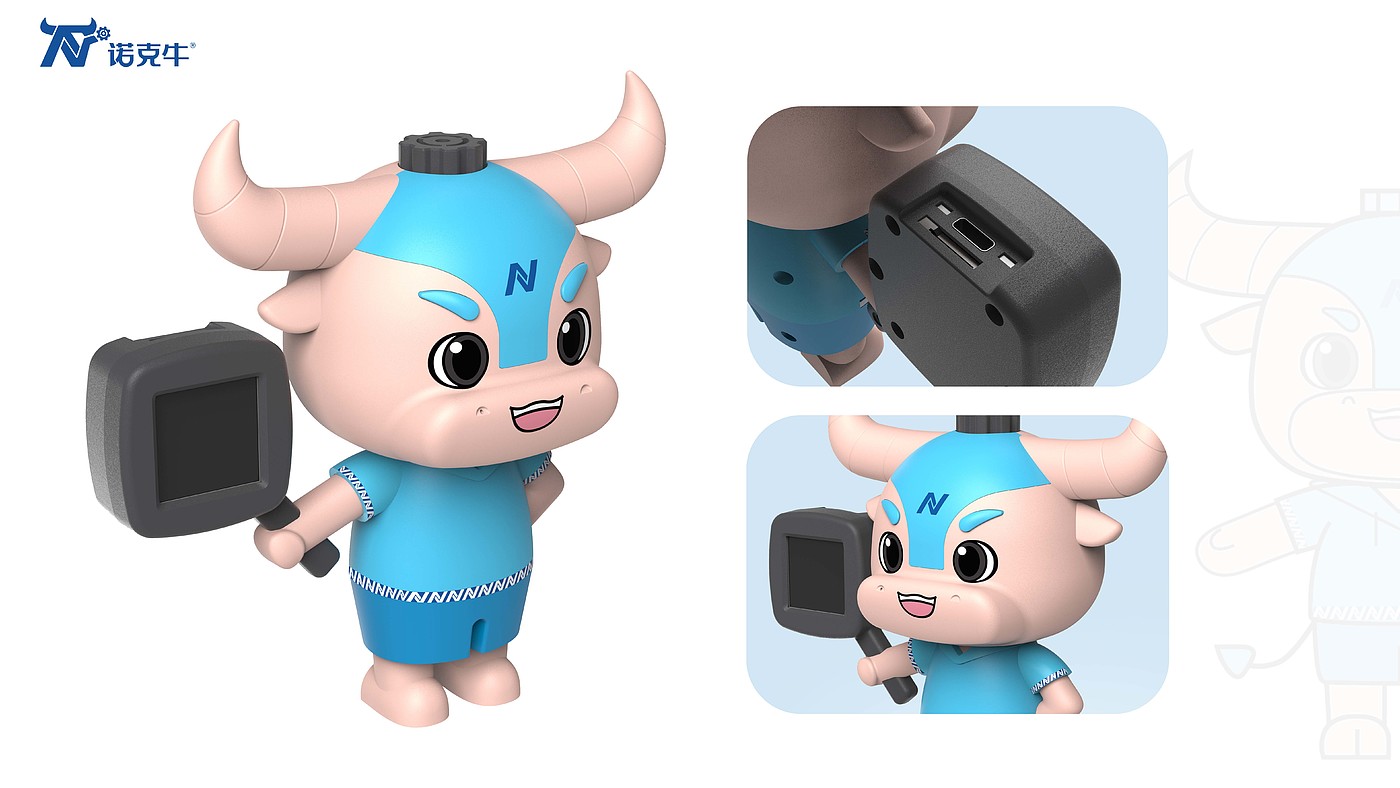 AI intelligence，IP image，Injection mould，Structural design，Souvenir ，