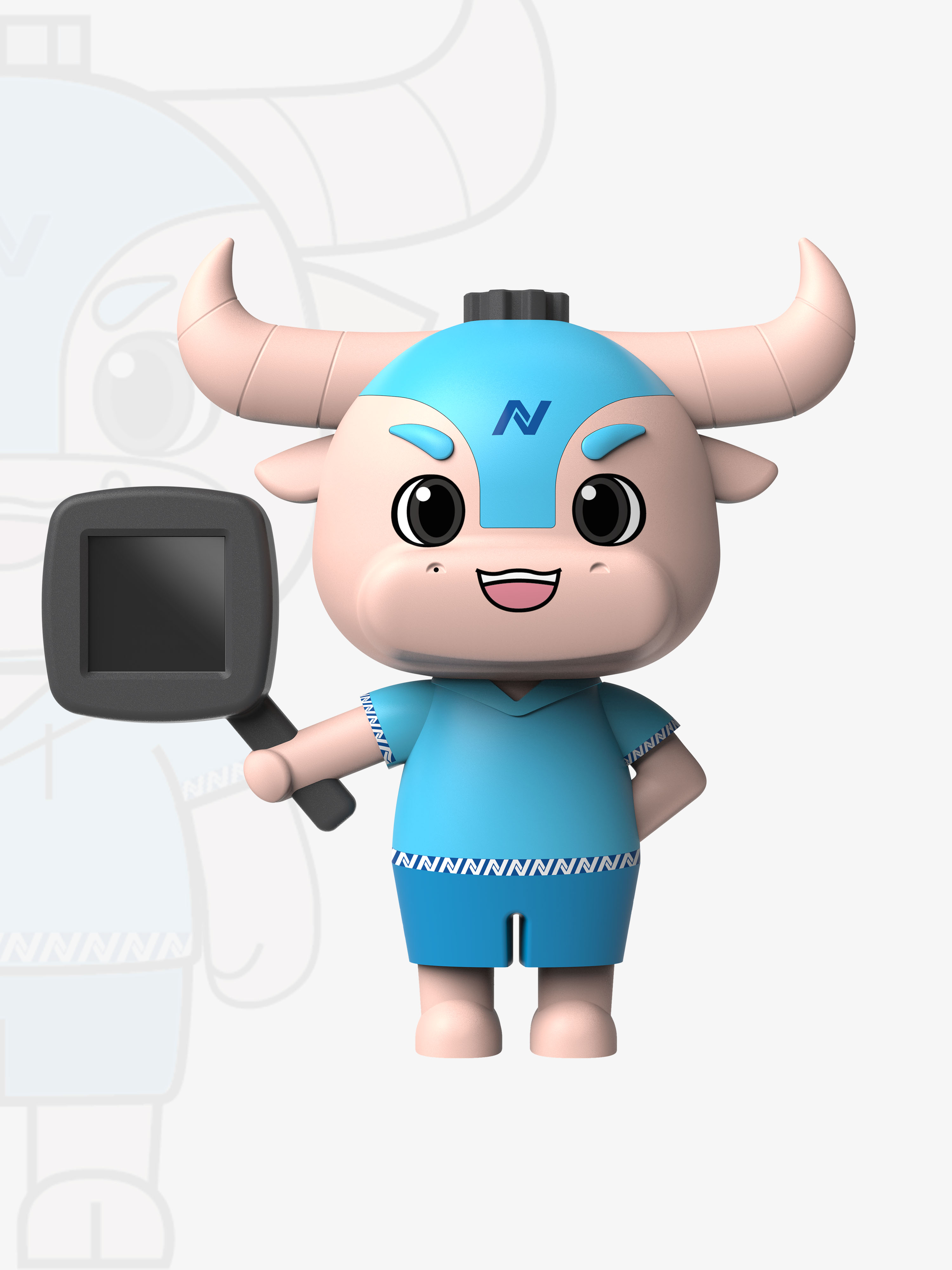 AI intelligence，IP image，Injection mould，Structural design，Souvenir ，