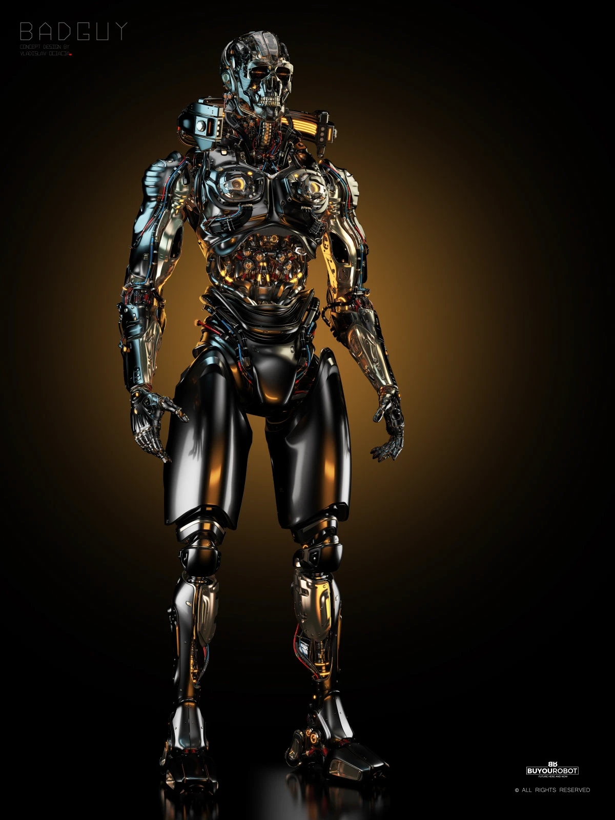 robot，Character design，graphic design ，Bad Guy Series，