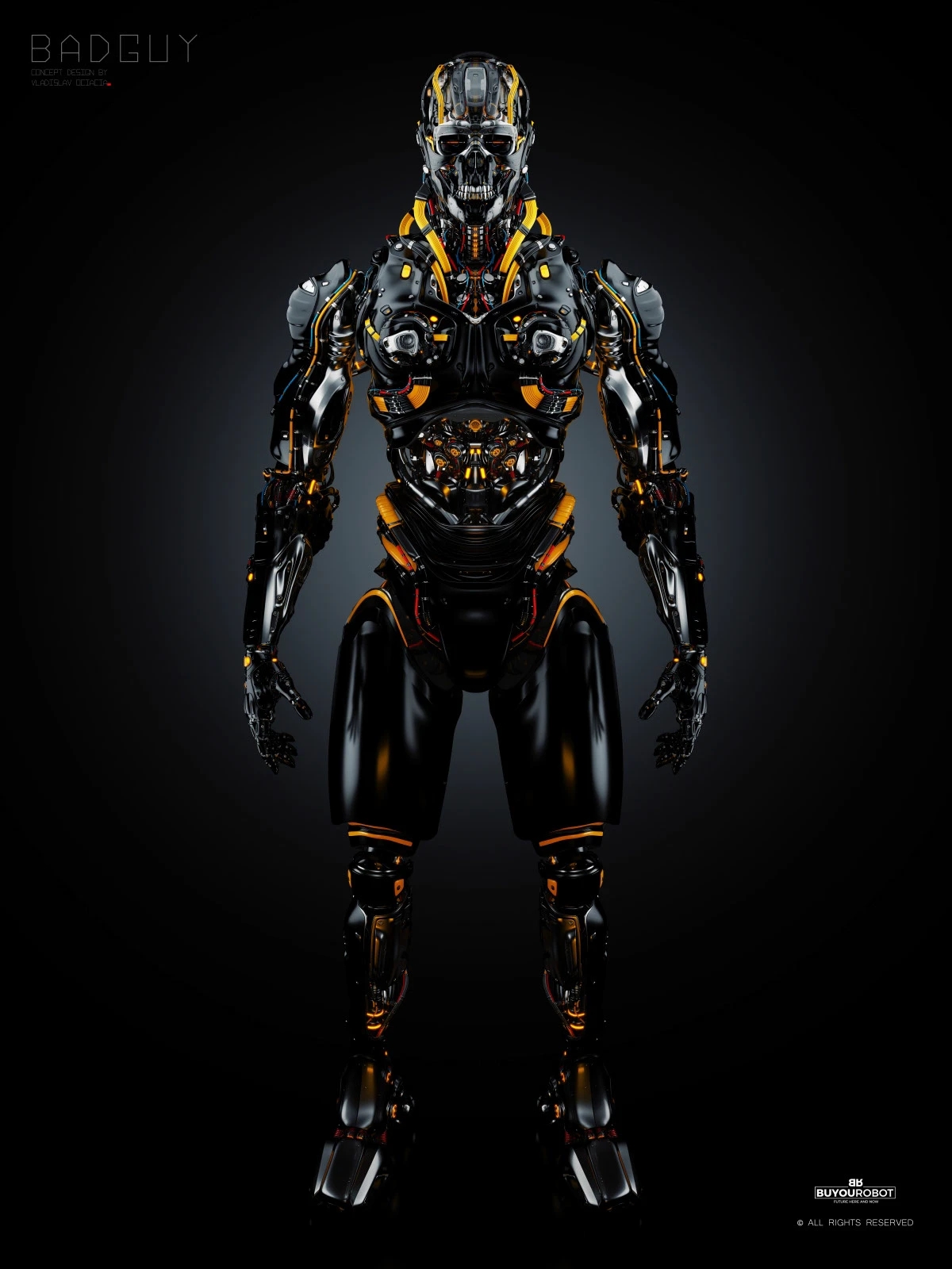robot，Character design，graphic design ，Bad Guy Series，
