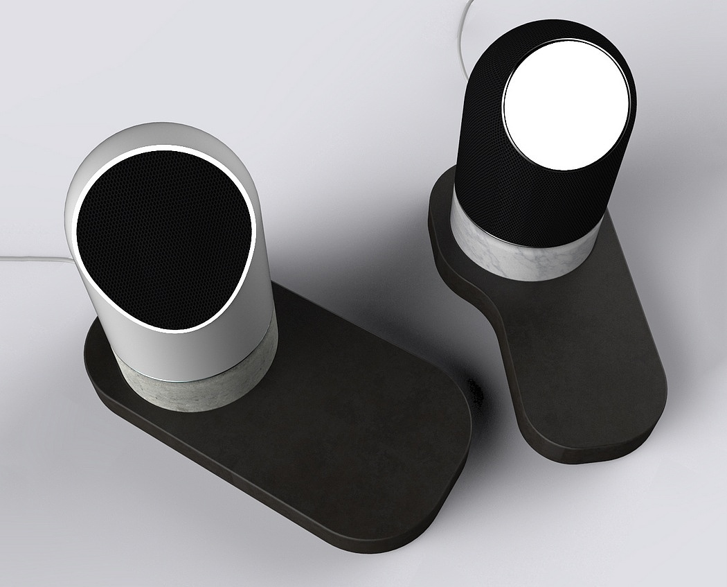 Stoned Speakers，loudspeaker box，Digital，product design，