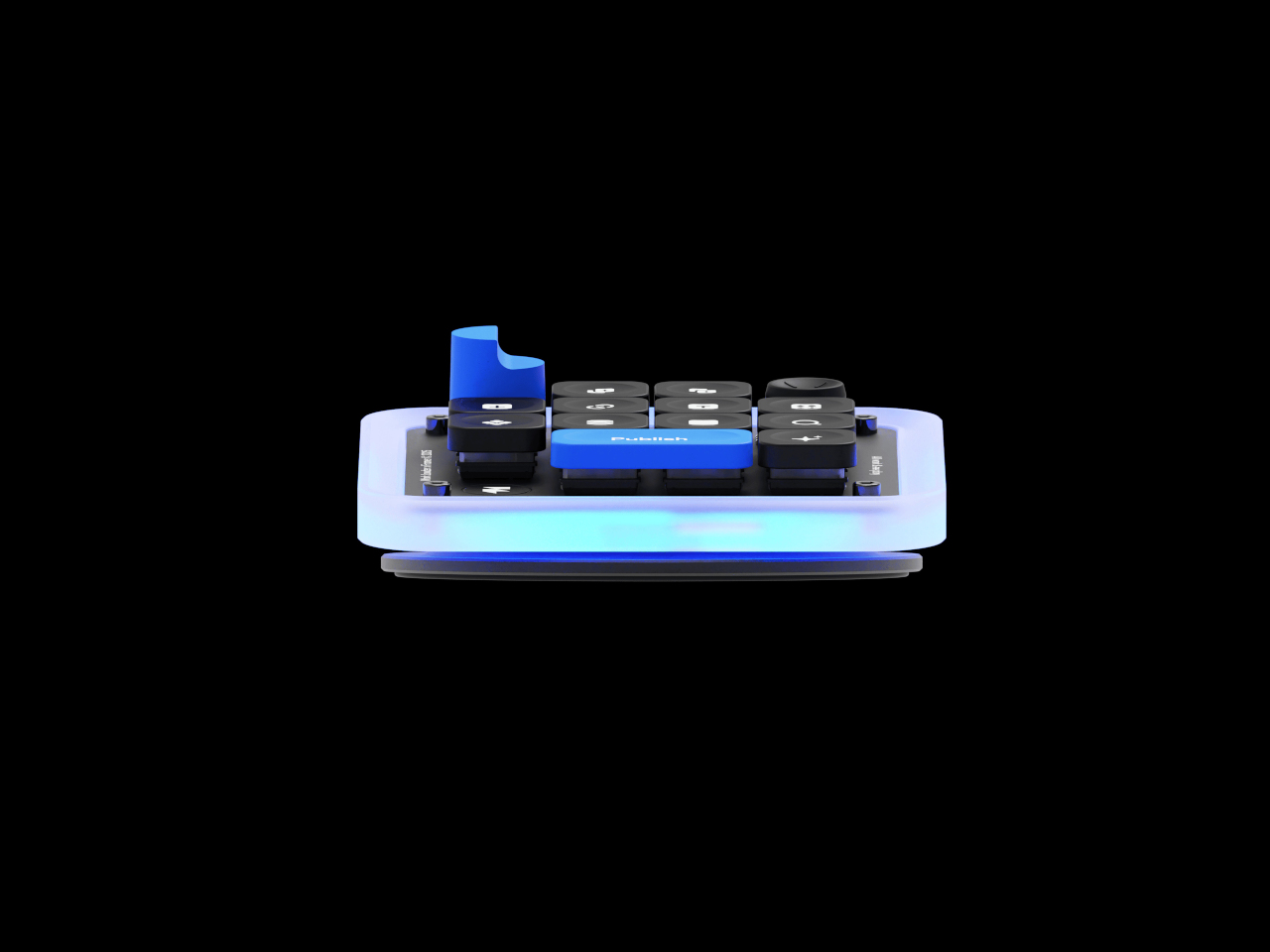 Micro Keyboard，Physical Keycap，Framer，Retro Design ，