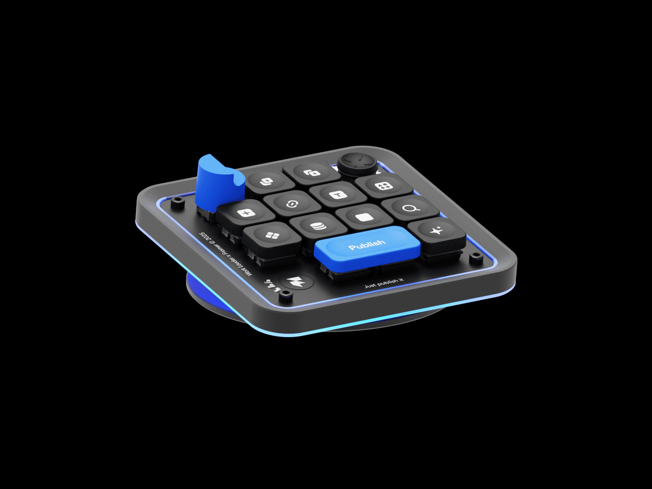 Micro Keyboard，Physical Keycap，Framer，Retro Design ，