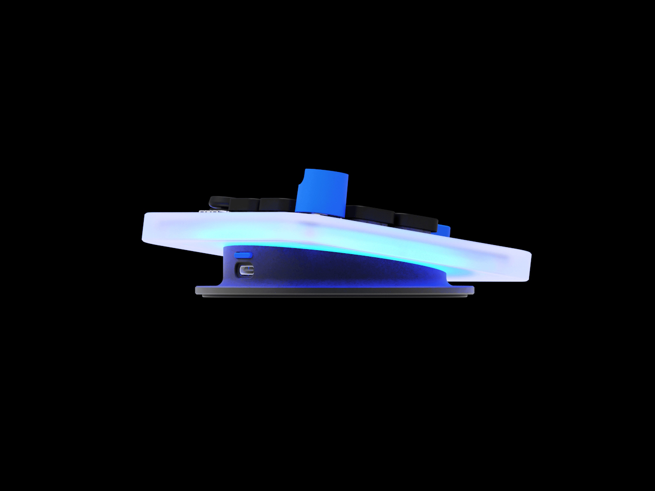 Micro Keyboard，Physical Keycap，Framer，Retro Design ，