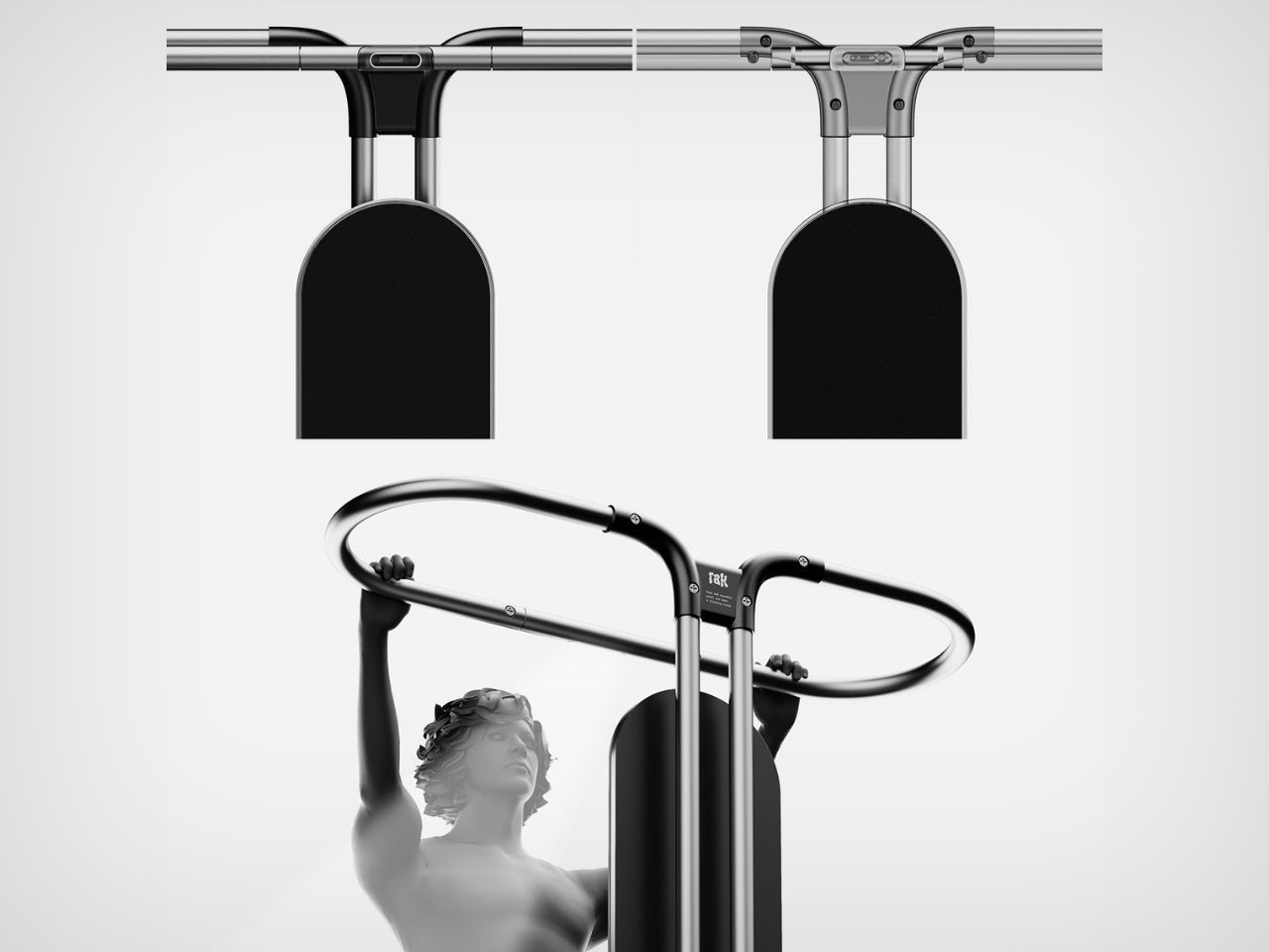 Minimalist Tie Rod，Fitness Rack，Multifunctional design，samsung，Steel base plate，