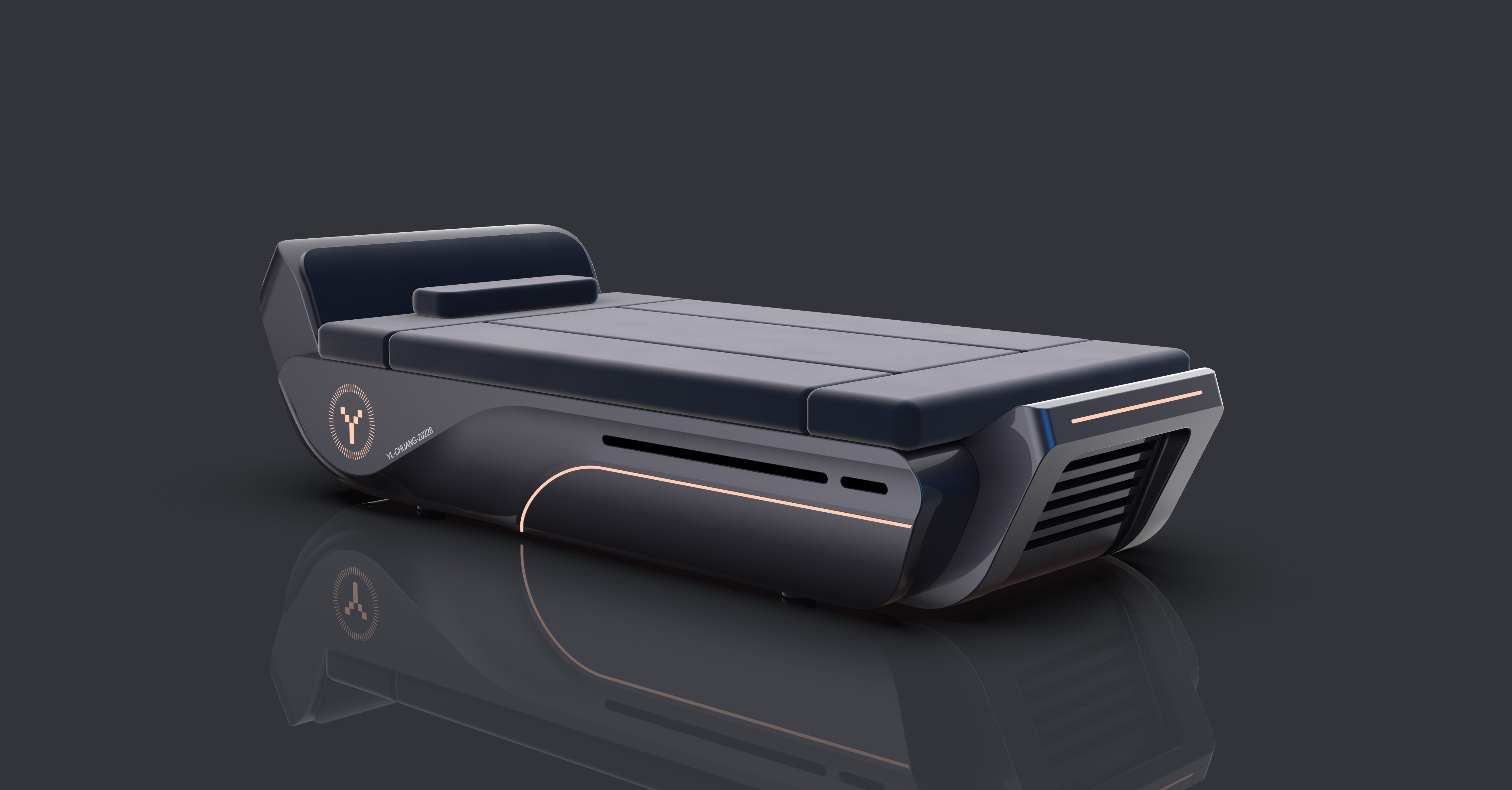 Physiotherapy Bed，Warm，Sense of science and technology，Sense of future，