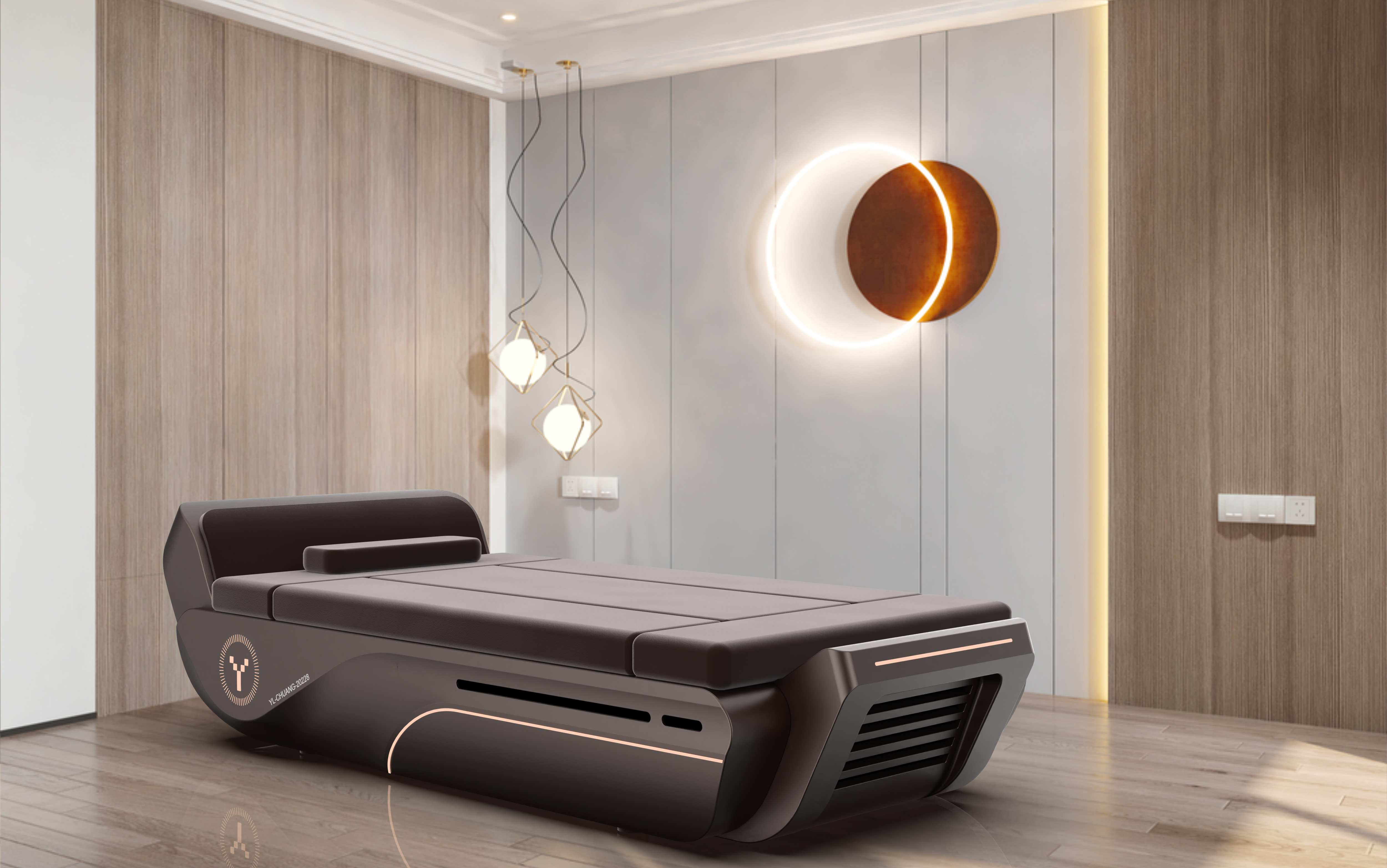 Physiotherapy Bed，Warm，Sense of science and technology，Sense of future，