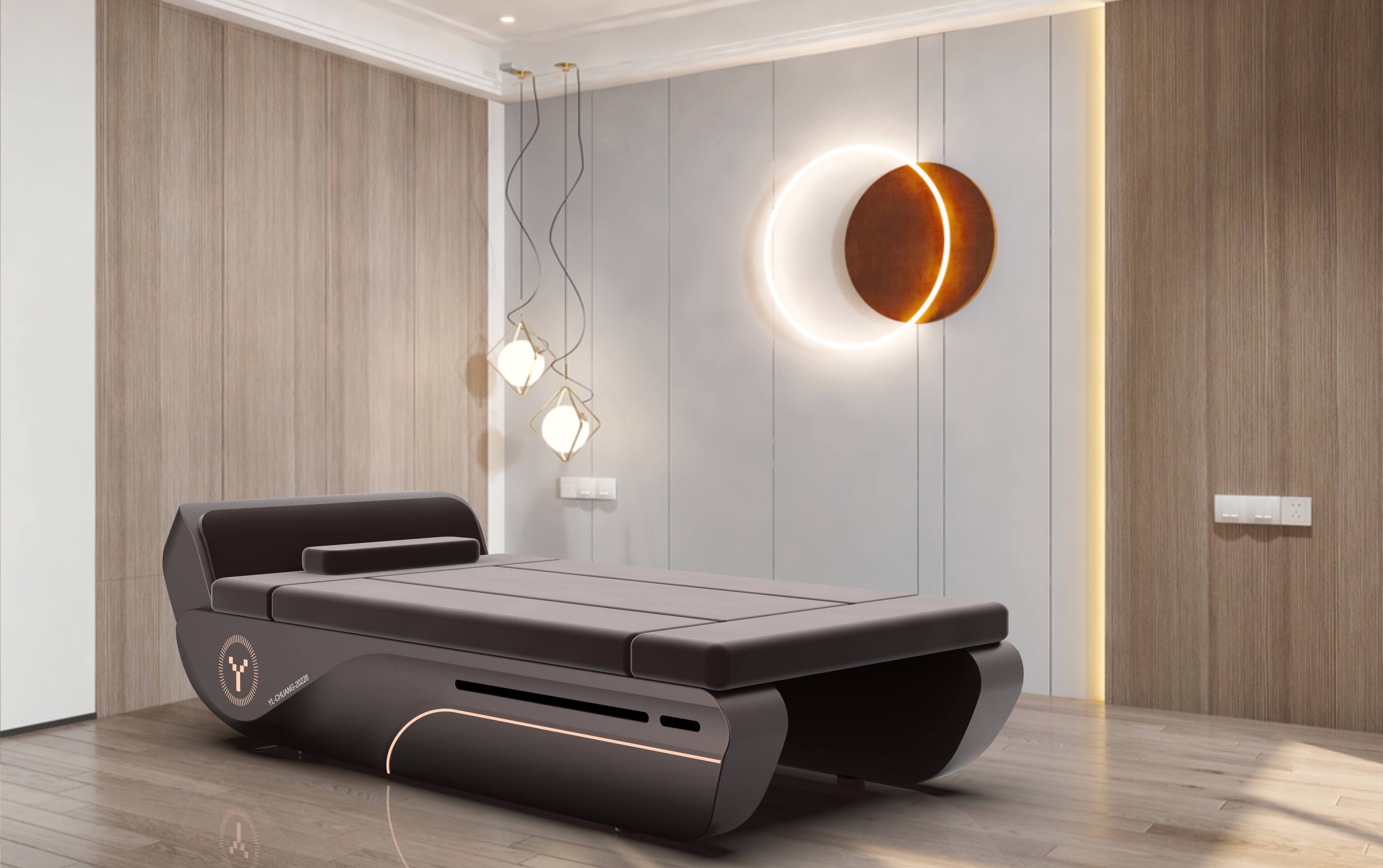 Physiotherapy Bed，Warm，Sense of science and technology，Sense of future，