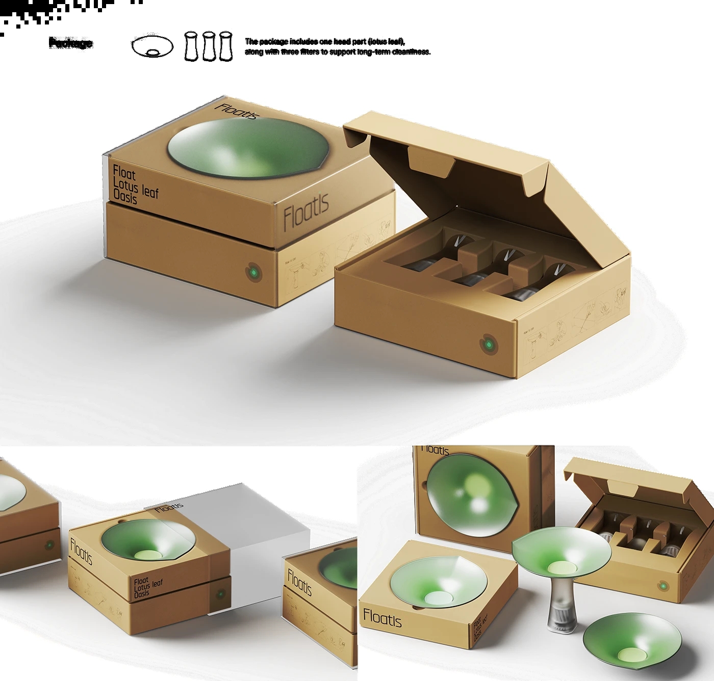 floating water purification device，Floatis，industrial design，product design，