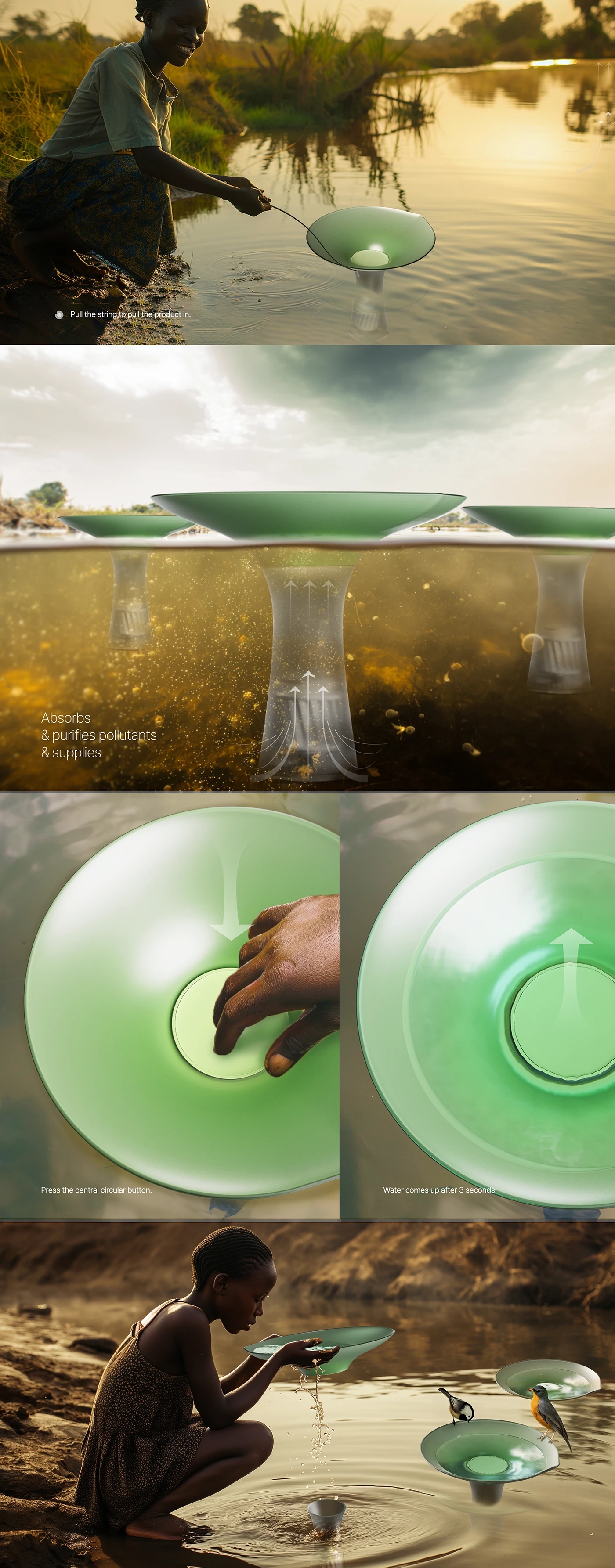 floating water purification device，Floatis，industrial design，product design，