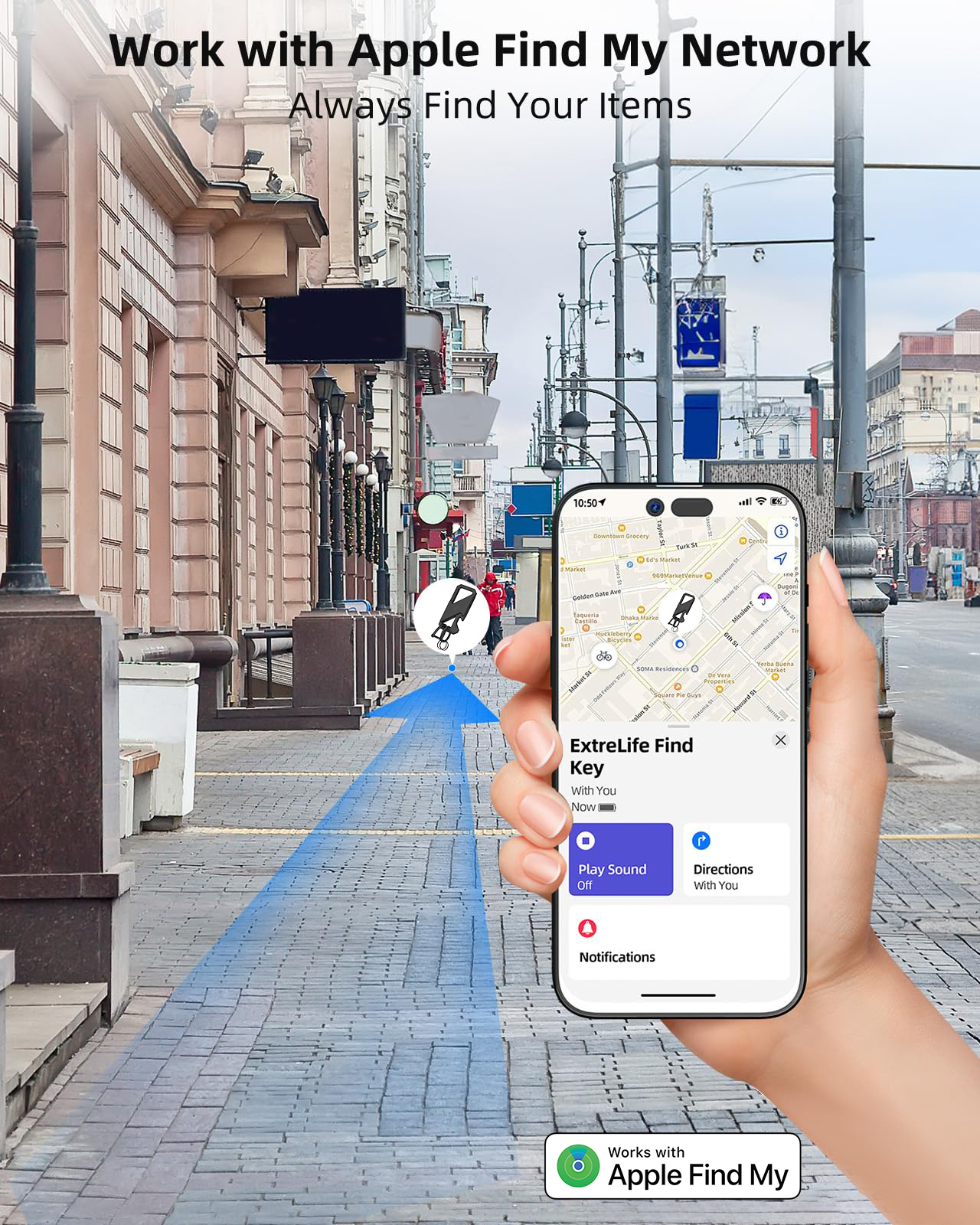 Tracking Locator Keychain with Bottle Opener，
