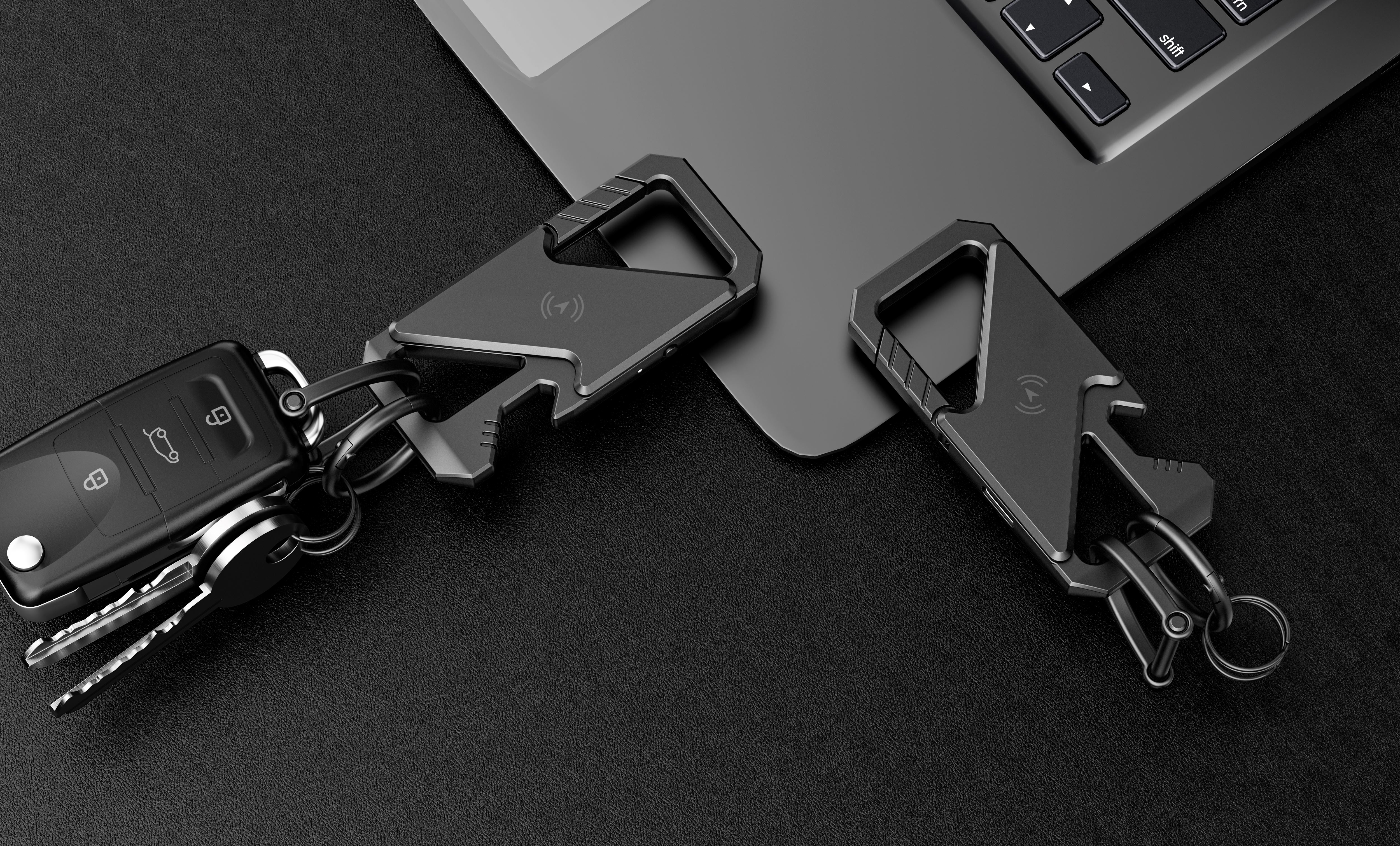 Tracking Locator Keychain with Bottle Opener，