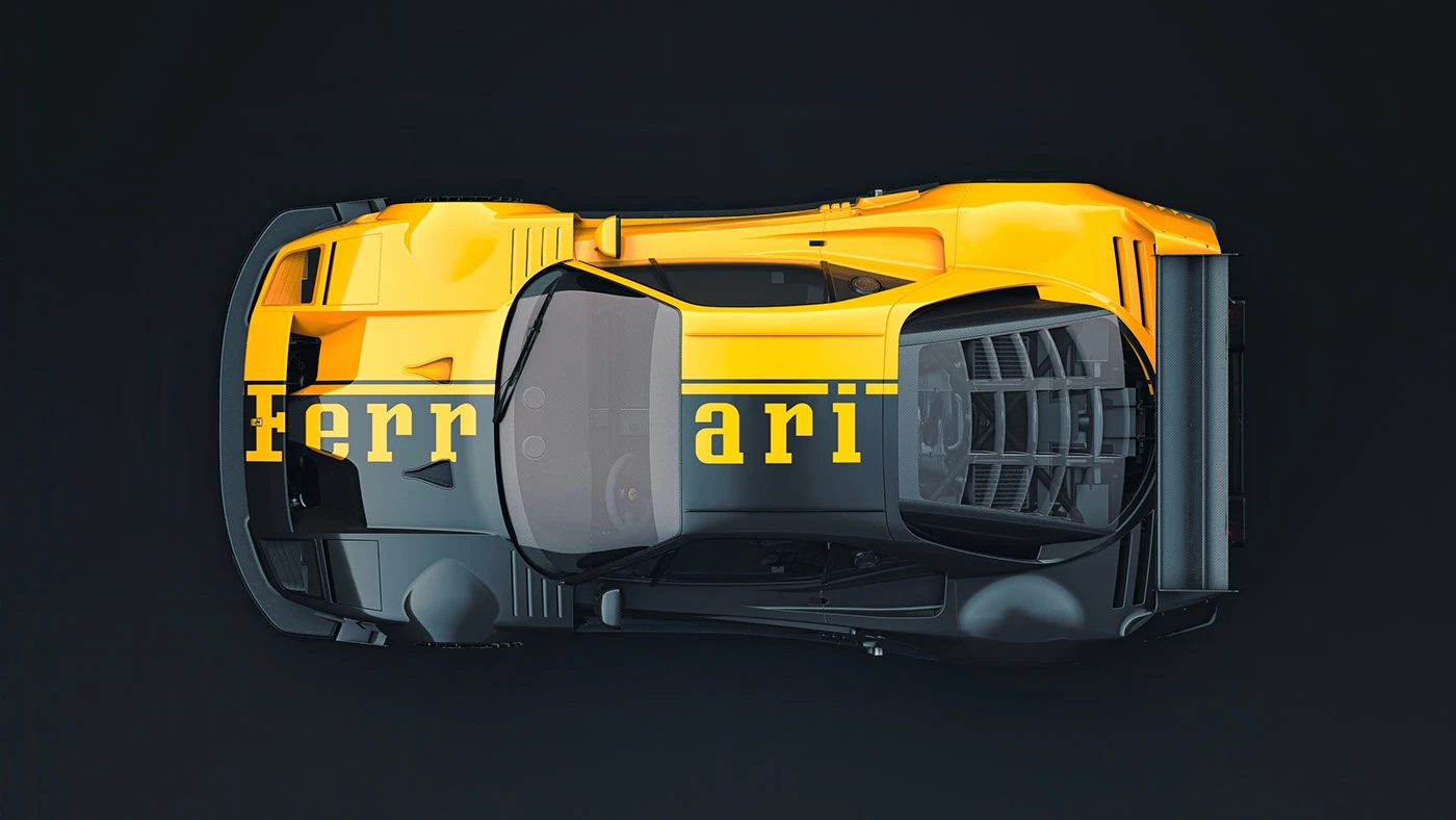 automobile，vehicle，Ferrari，Ferrari F40，