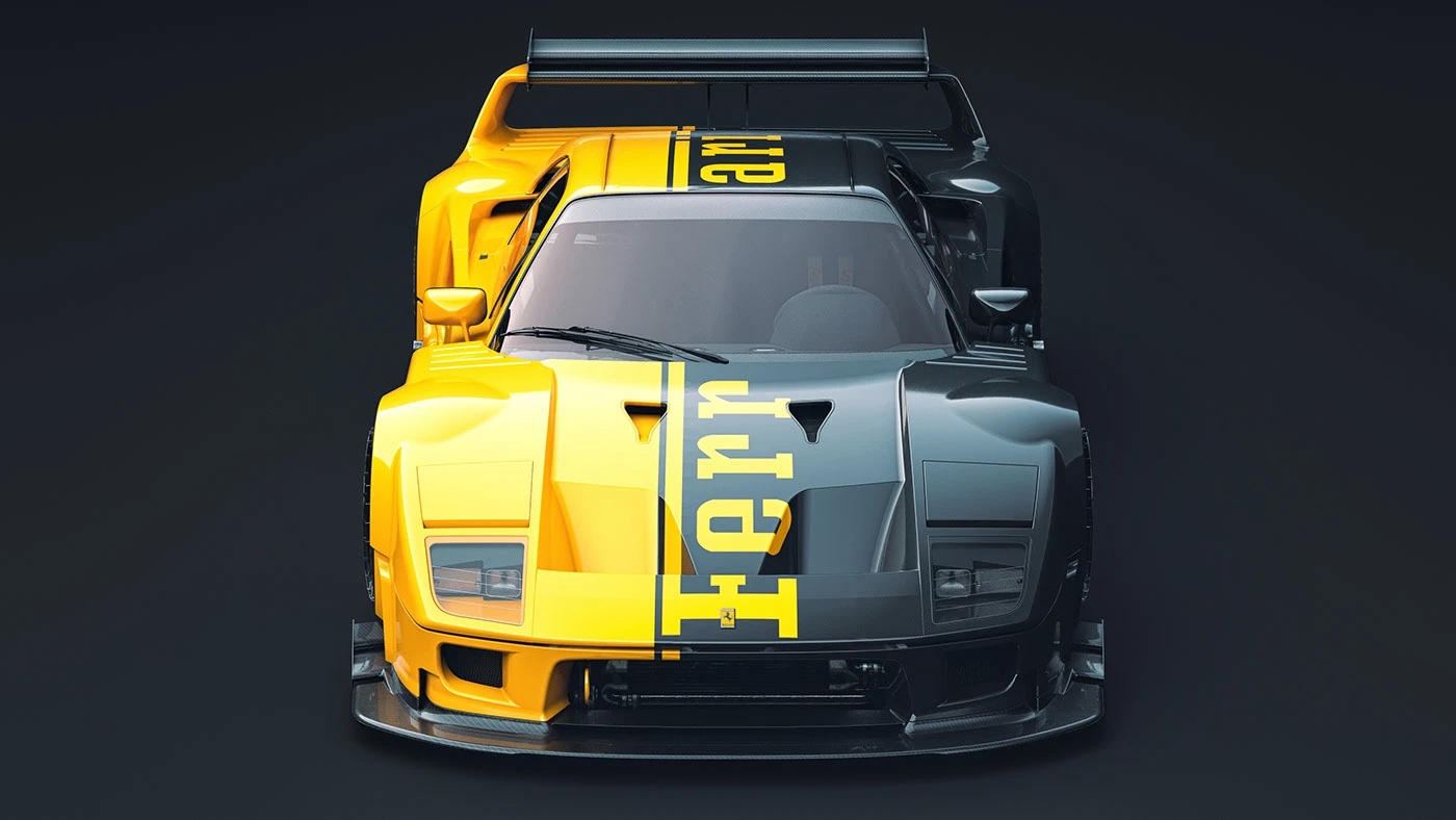 automobile，vehicle，Ferrari，Ferrari F40，