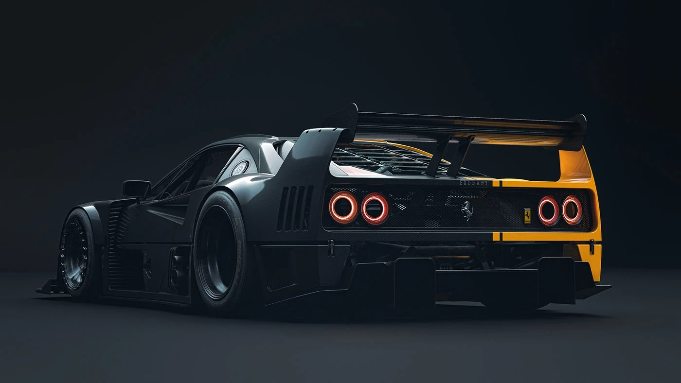 automobile，vehicle，Ferrari，Ferrari F40，