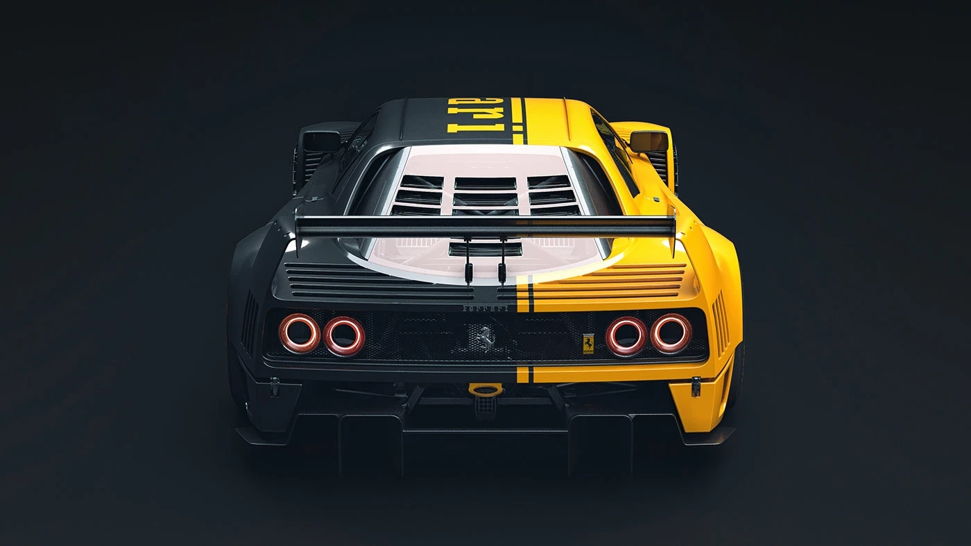 automobile，vehicle，Ferrari，Ferrari F40，