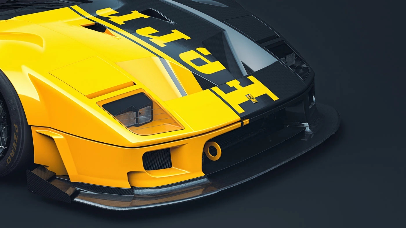 automobile，vehicle，Ferrari，Ferrari F40，