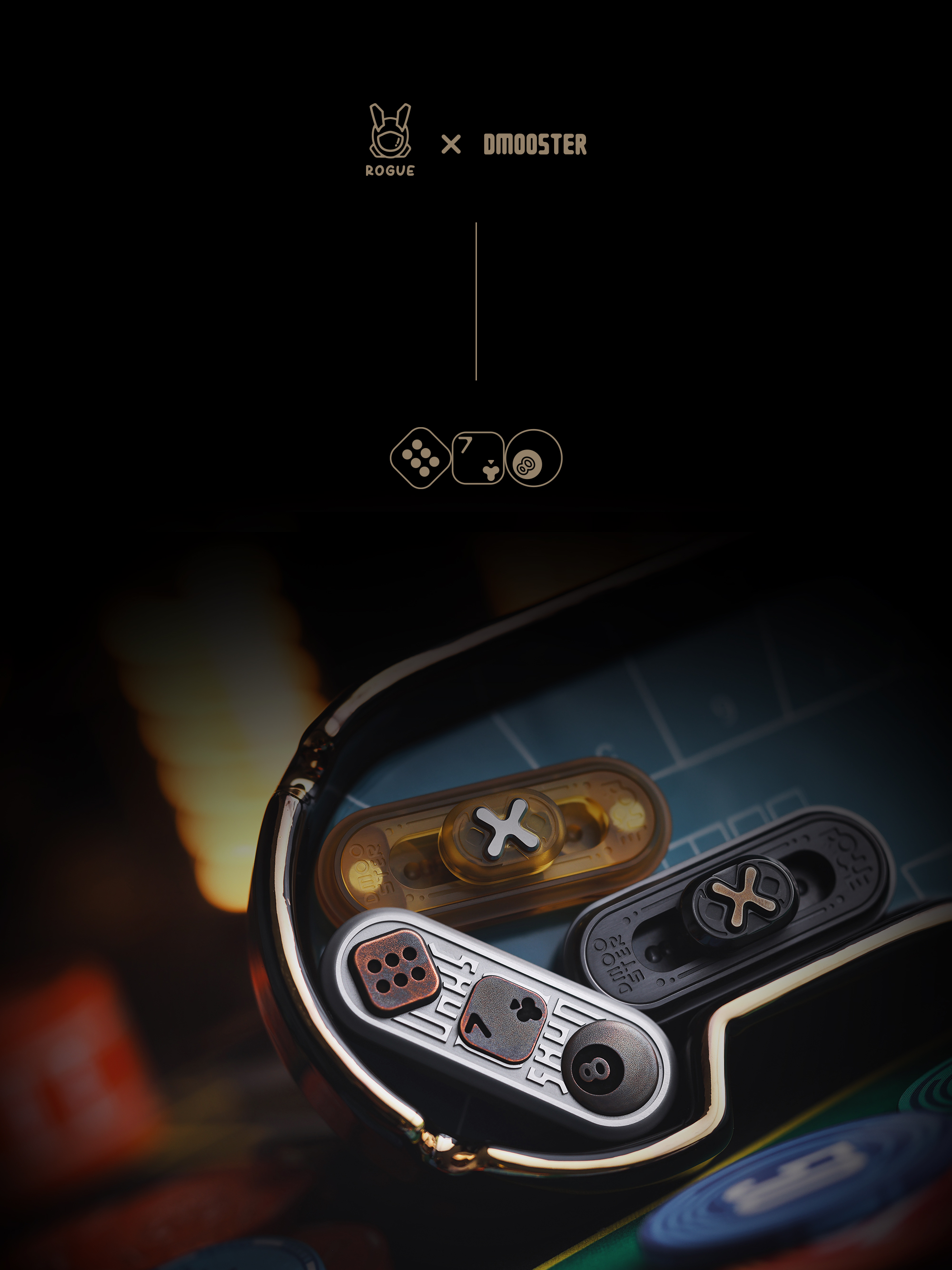 Big Monster，dmooster，Fingertip Toy，Tide play，ROGUE，EDC，decompression，Decompression toy，