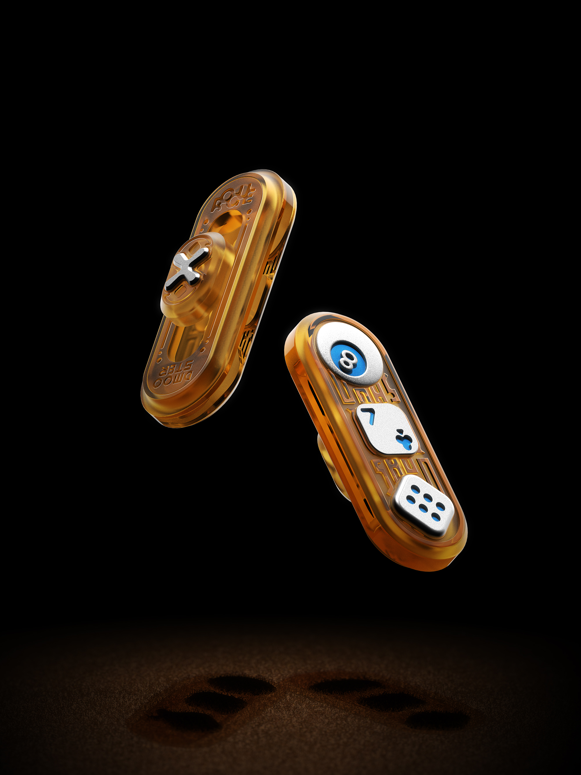 Big Monster，dmooster，Fingertip Toy，Tide play，ROGUE，EDC，decompression，Decompression toy，