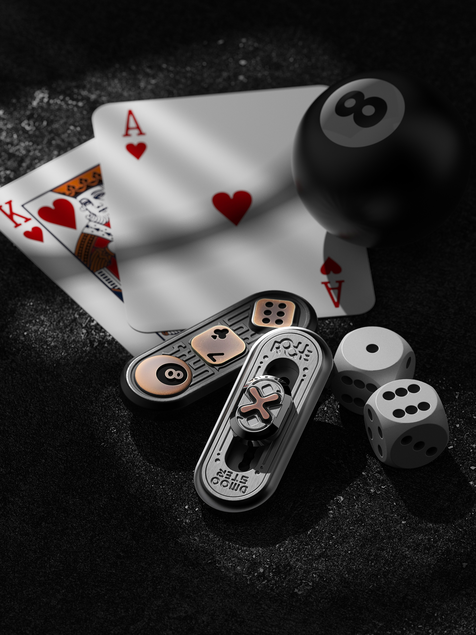 Big Monster，dmooster，Fingertip Toy，Tide play，ROGUE，EDC，decompression，Decompression toy，