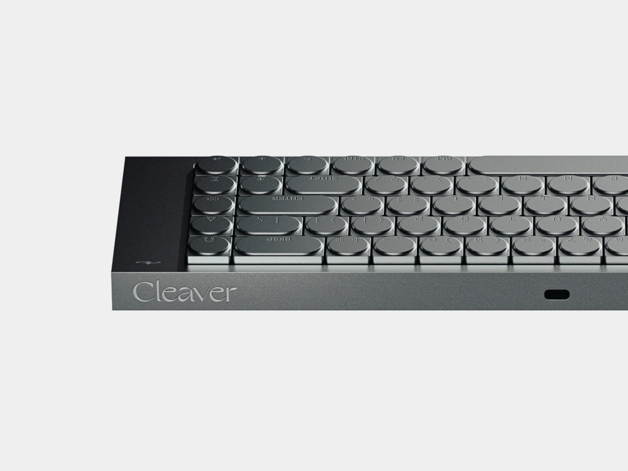 Mechanical keyboard，Cleaver，Serene Industries，aluminium alloy，