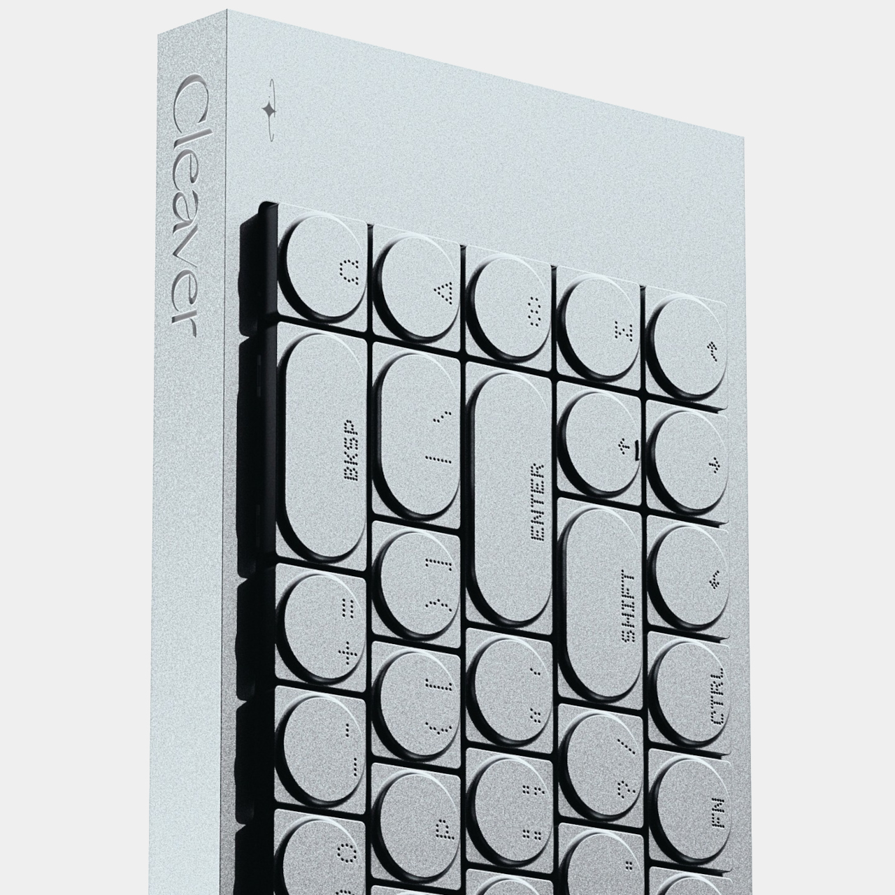 Mechanical keyboard，Cleaver，Serene Industries，aluminium alloy，