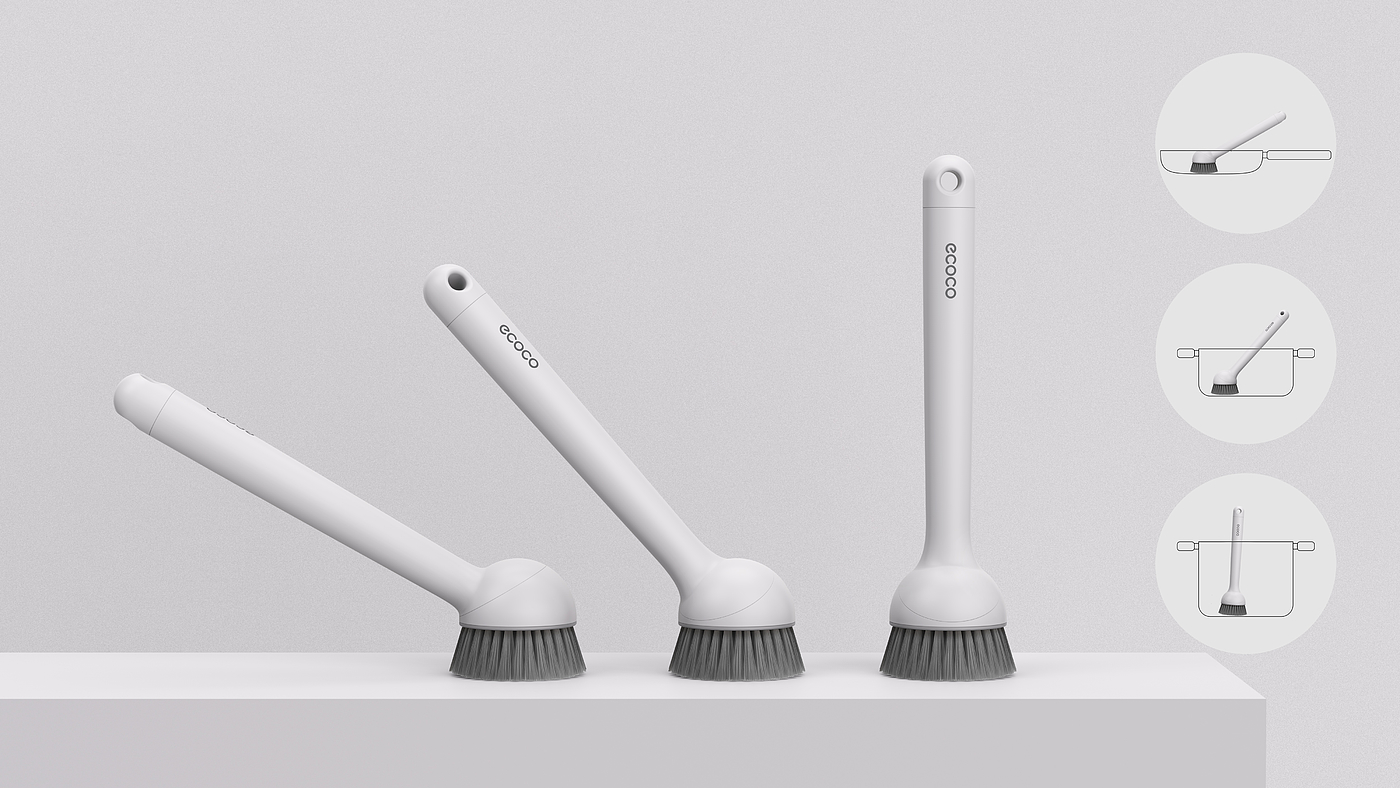 Pot brush，Cup brush，Gap brush，brush，Set system，