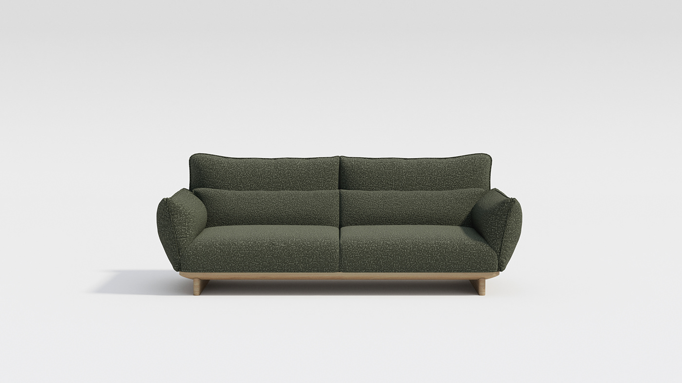 sofa，furniture，Soluna Sofa，originality，