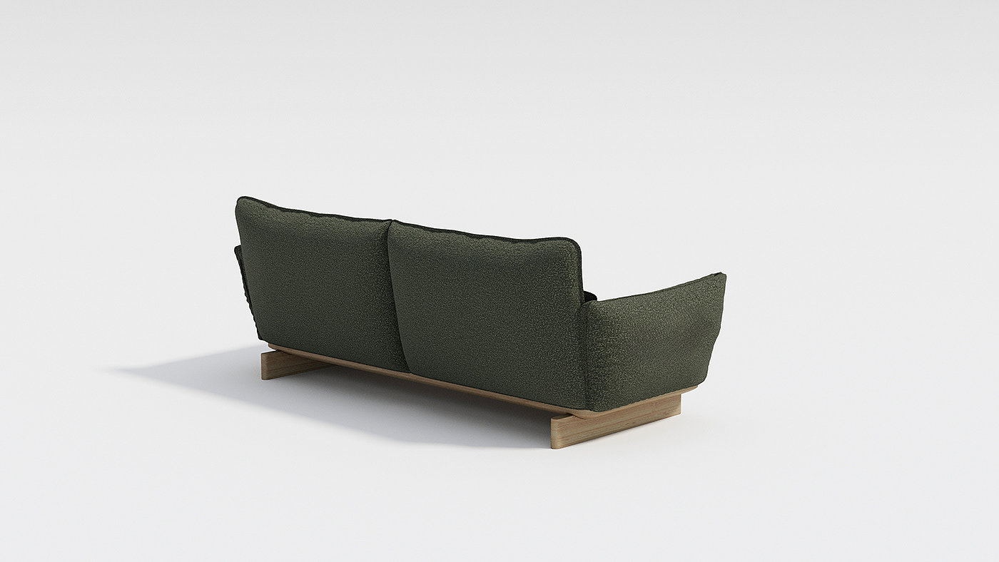 sofa，furniture，Soluna Sofa，originality，