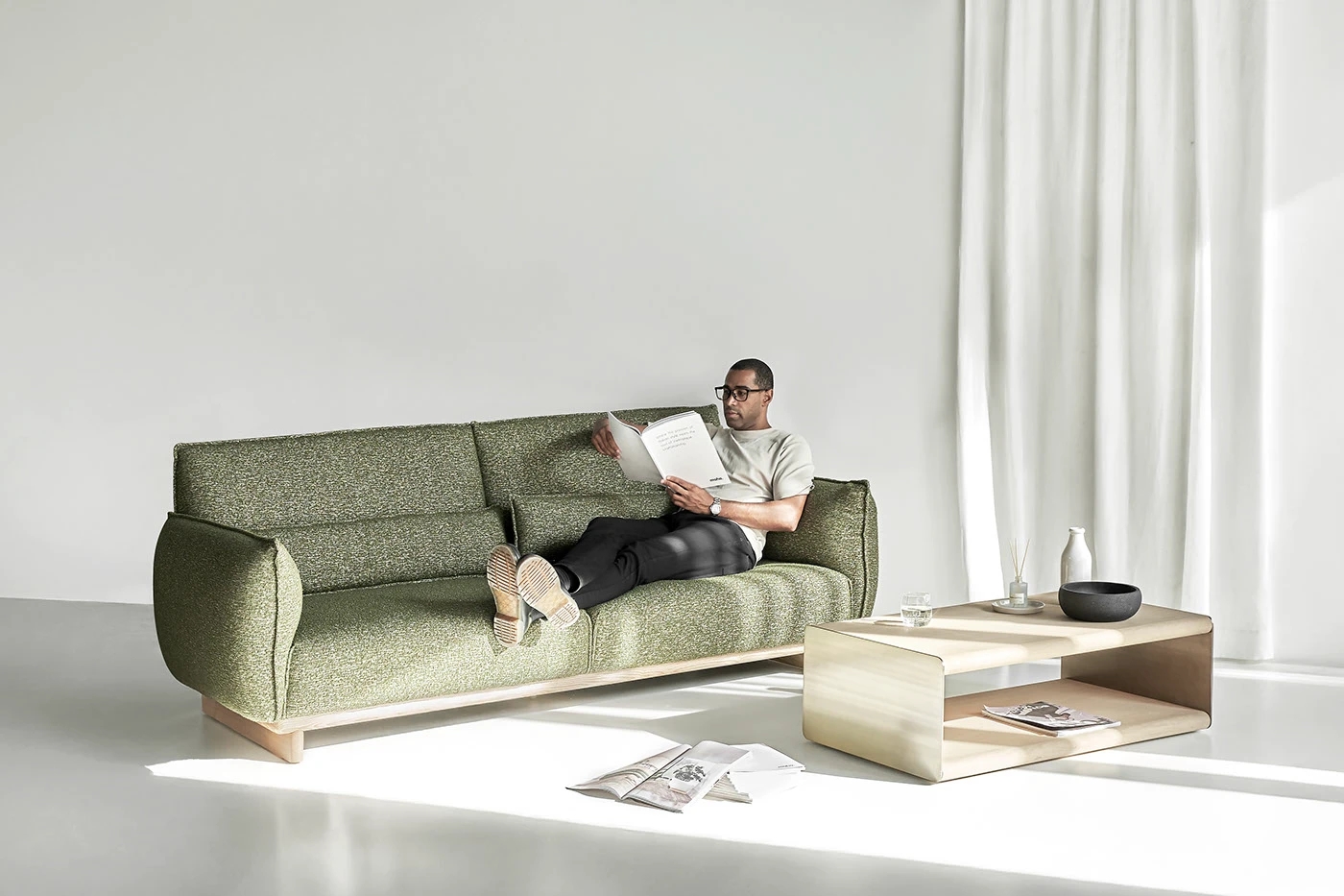 sofa，furniture，Soluna Sofa，originality，
