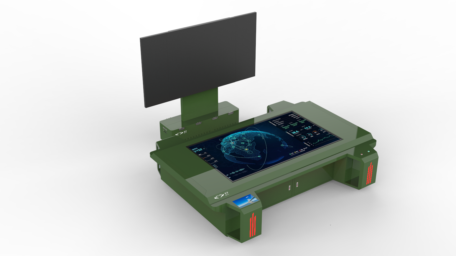 Mechanical slide rail，Lifting and folding all-in-one machine，Wingspan screen，Telescopic screen，