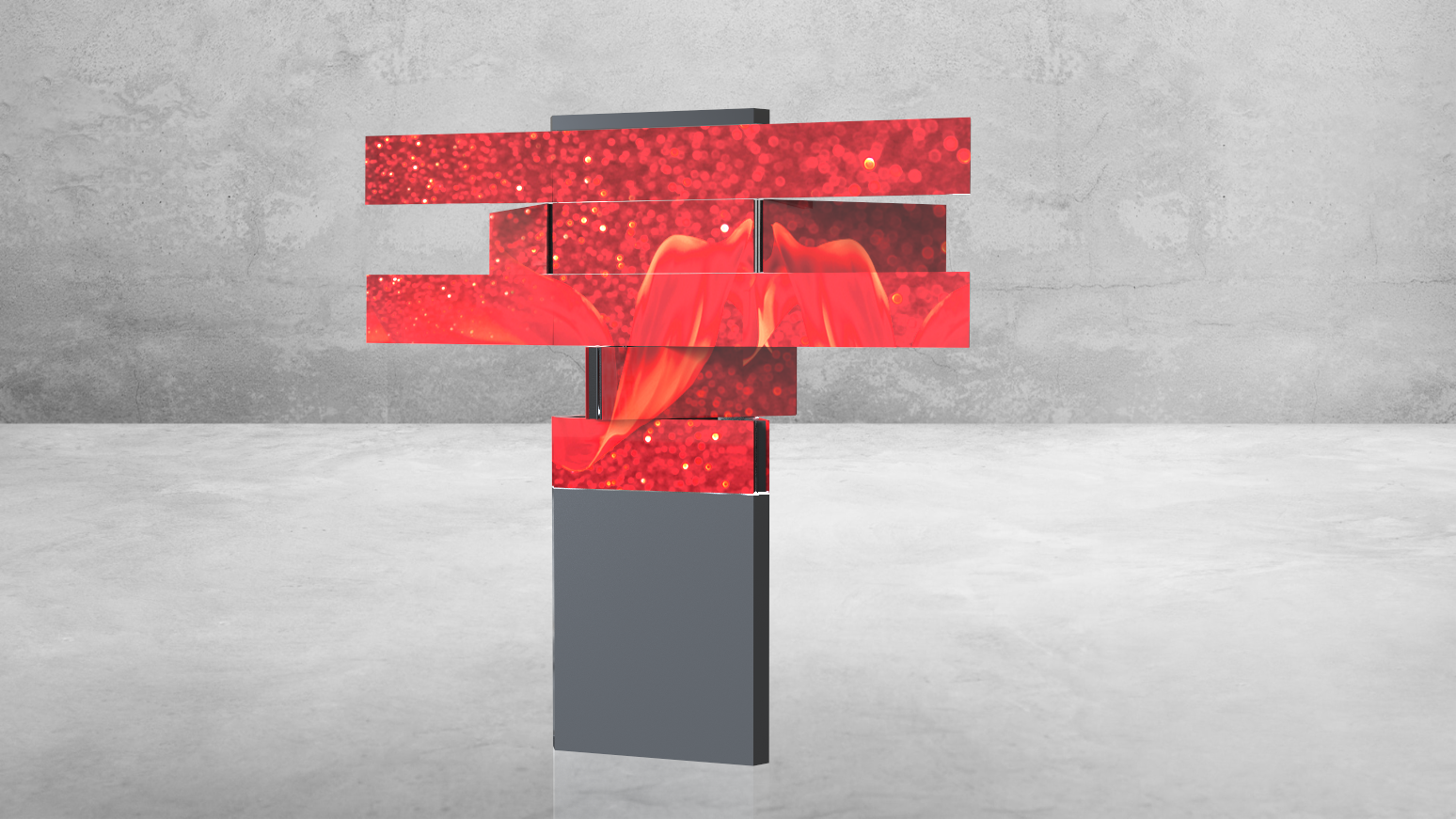 Mechanical slide rail，Lifting and folding all-in-one machine，Wingspan screen，Telescopic screen，