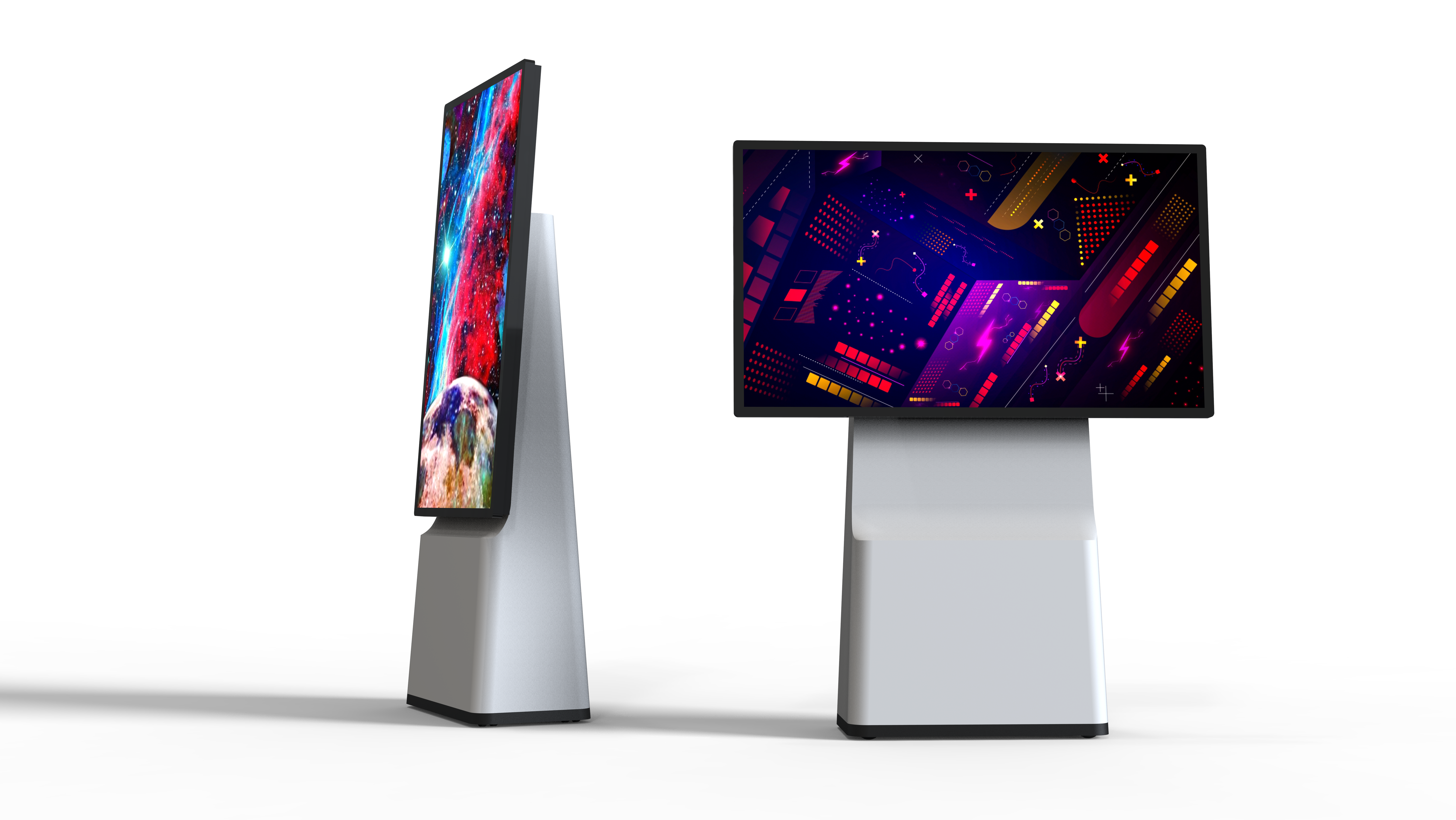 Mechanical slide rail，Lifting and folding all-in-one machine，Wingspan screen，Telescopic screen，