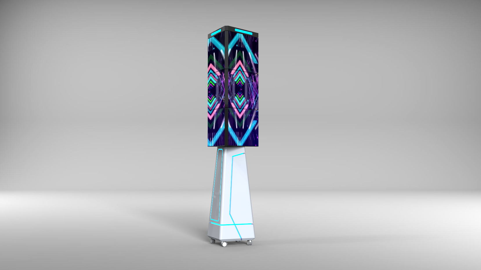 Mechanical slide rail，Lifting and folding all-in-one machine，Wingspan screen，Telescopic screen，