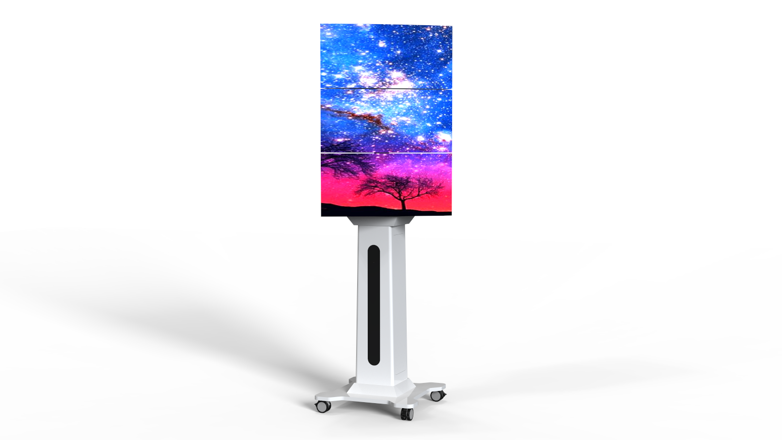 Mechanical slide rail，Lifting and folding all-in-one machine，Wingspan screen，Telescopic screen，