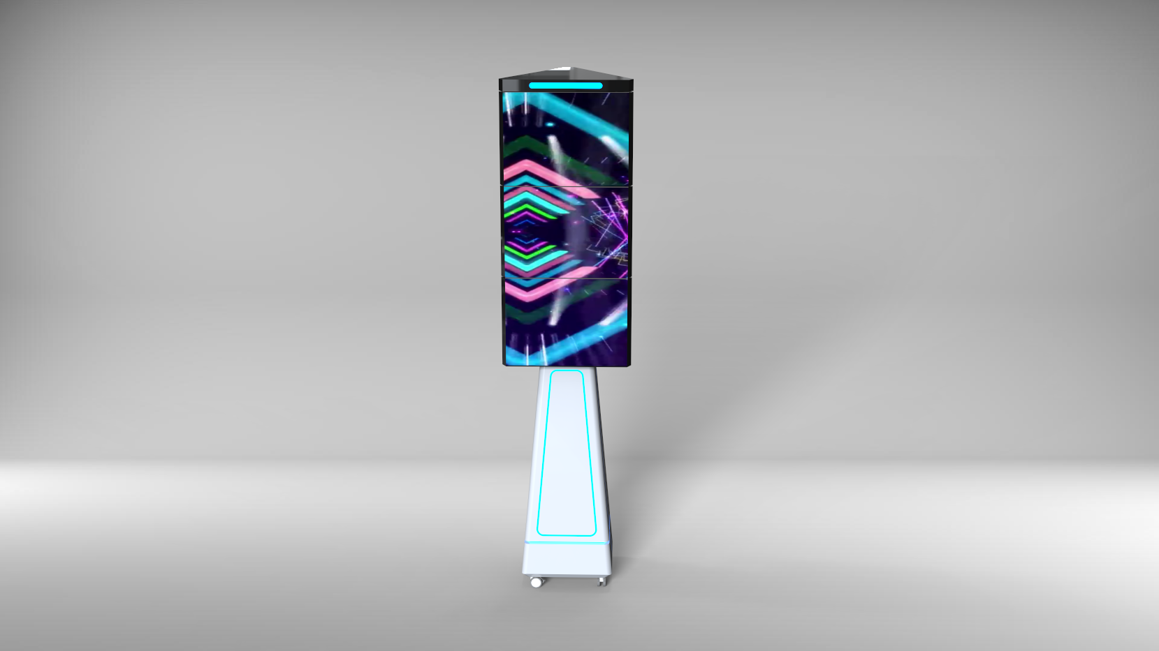 Mechanical slide rail，Lifting and folding all-in-one machine，Wingspan screen，Telescopic screen，