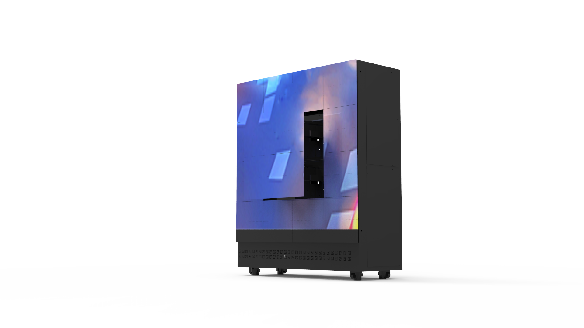 Mechanical slide rail，Lifting and folding all-in-one machine，Wingspan screen，Telescopic screen，