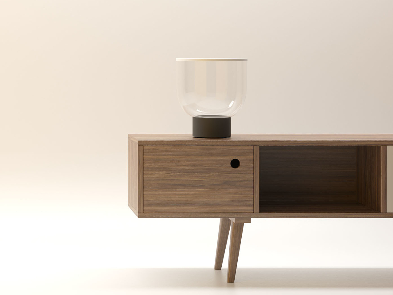 Grammoluce，Light adjustment，Glass lamp，spandex fabric，bowl-shaped structure，