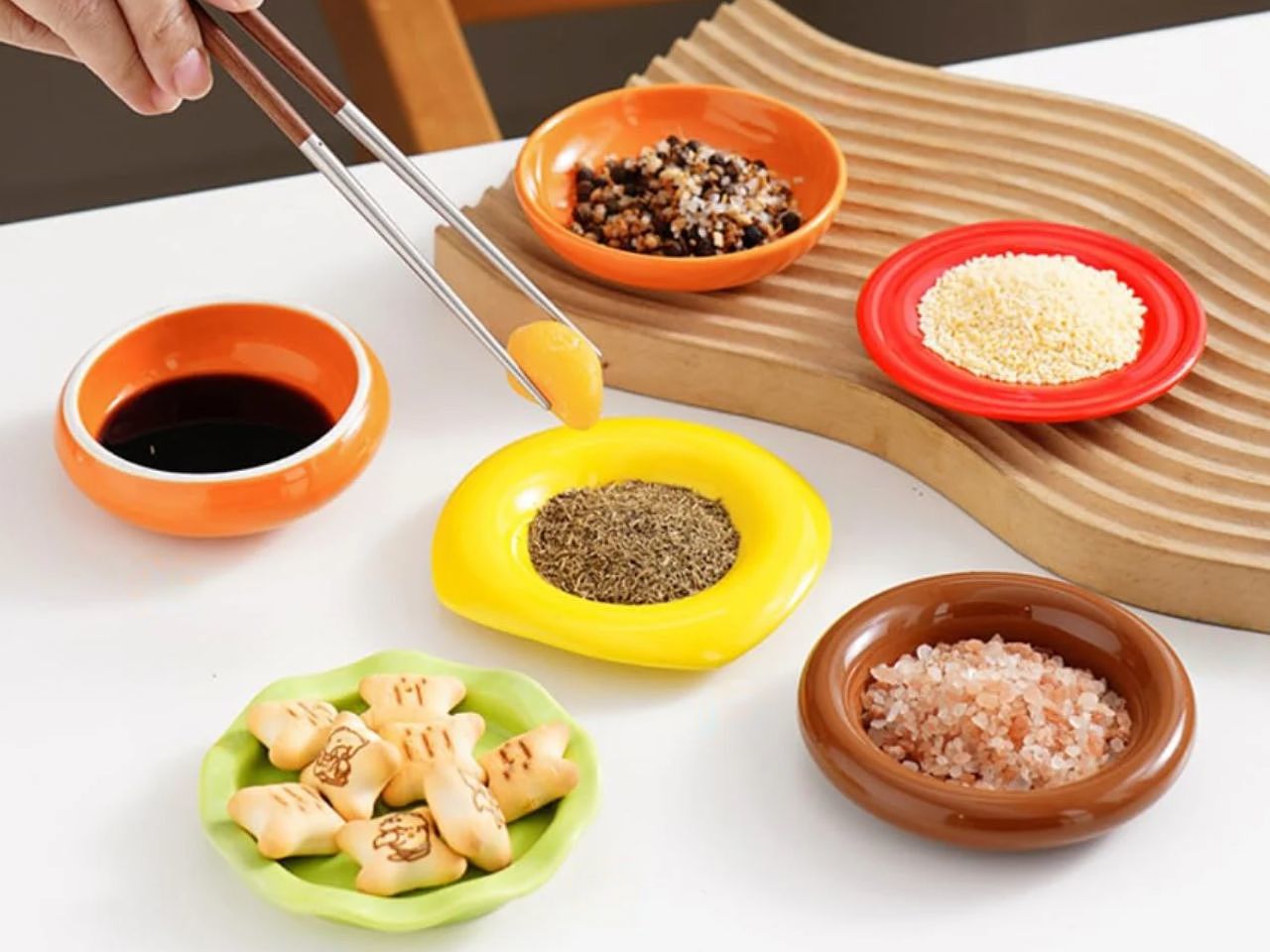 Creative tableware，ceramics，Kitchen supplies，Hamburg shape，Cheeseburger，