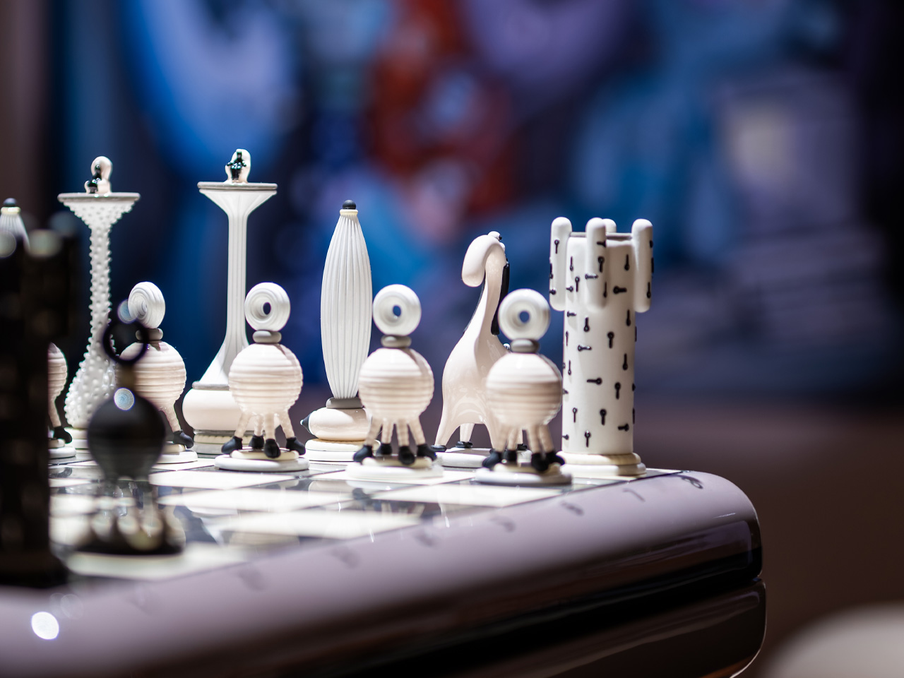 Chess，3D printing，Art design，NFC chip，